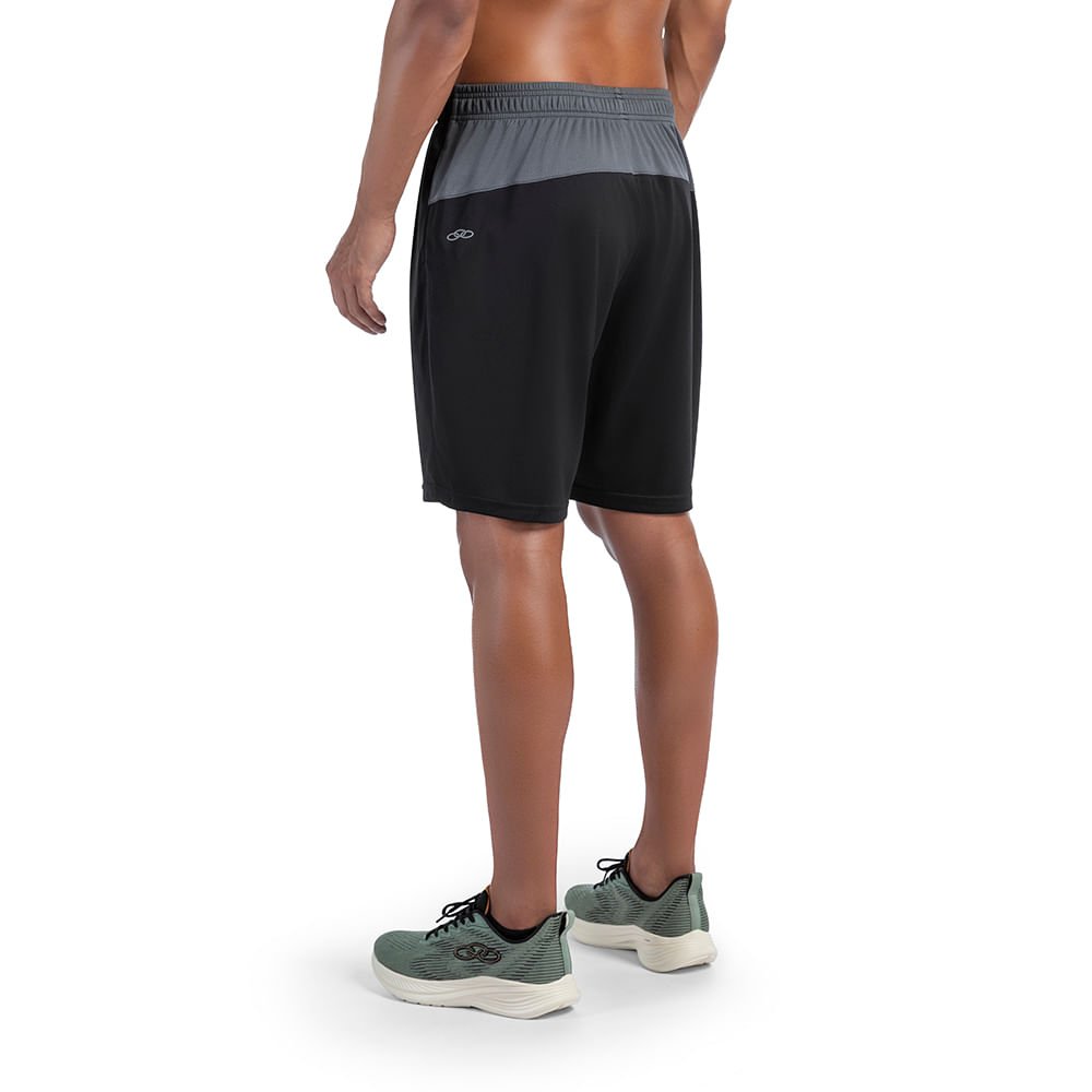 Bermuda Line Mesh 7 Olympikus Masculina Preto 3