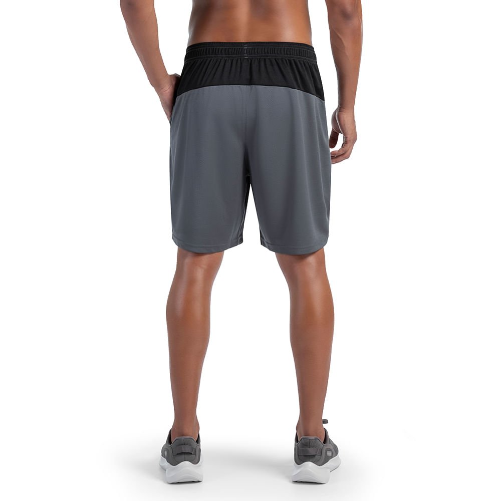 Bermuda Line Mesh 7 Olympikus Masculina Cinza 3