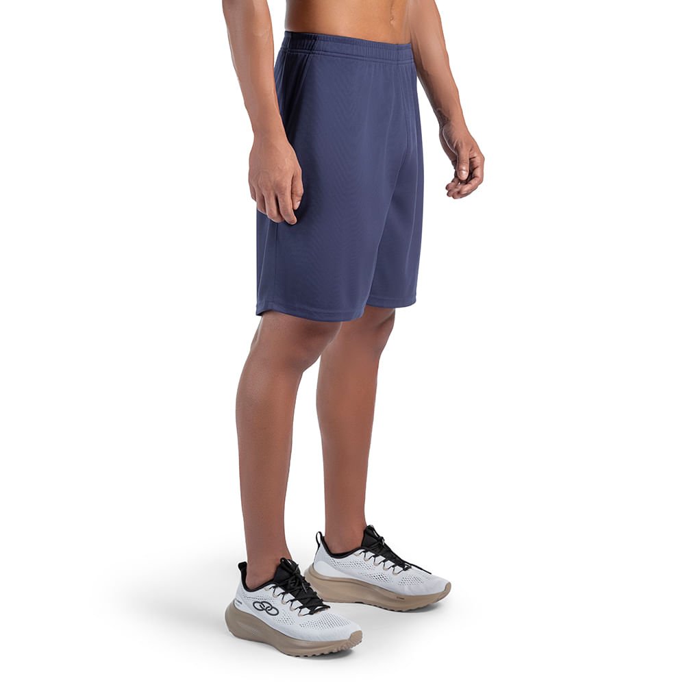 Bermuda Mesh Basic Olympikus Masculina Azul 2