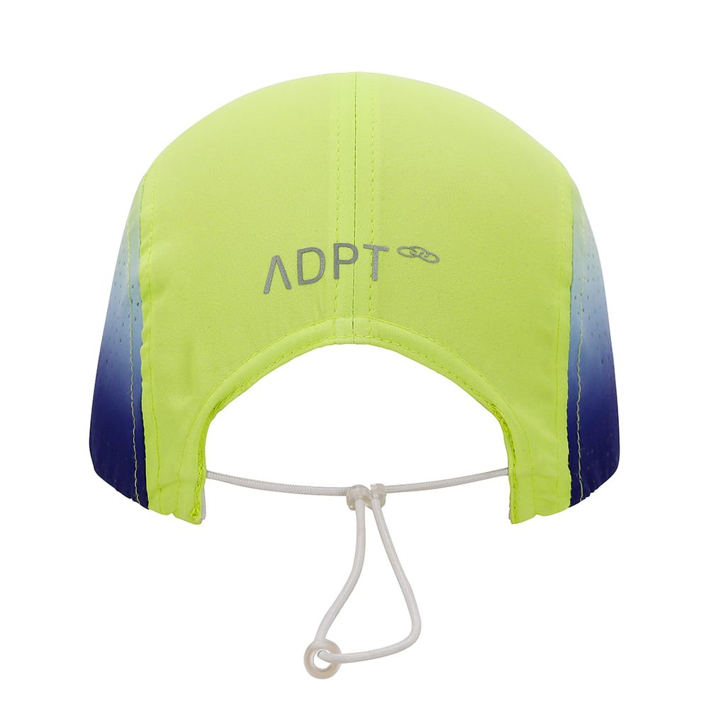 Boné Running Corre Olympikus Amarelo/Azul 3