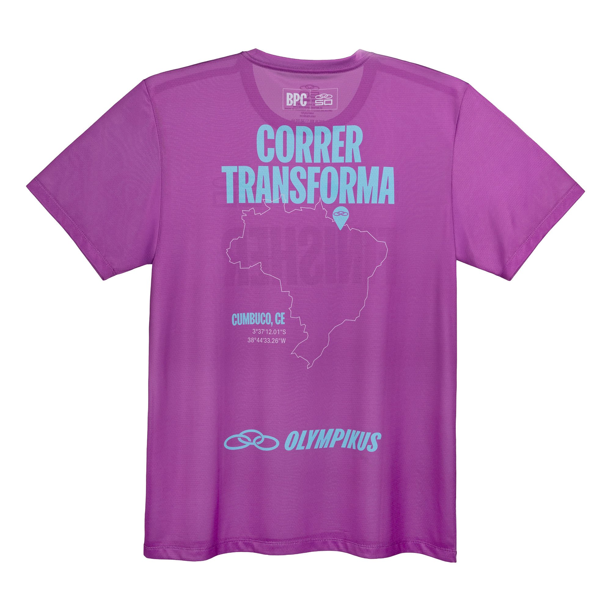 Camiseta Prova 50 Anos Masculina Roxo 2