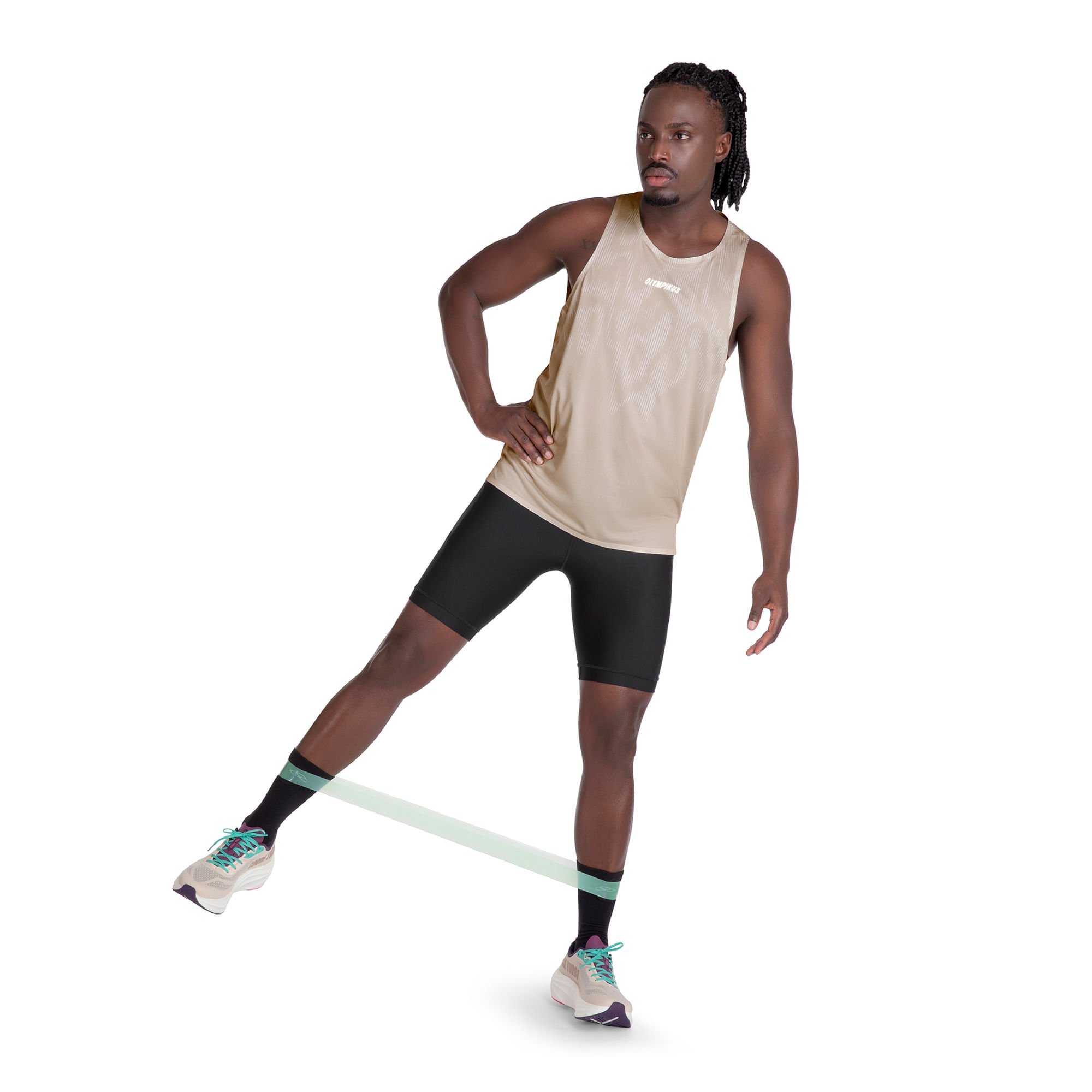 Regata Olympikus Corre Masculina Bege 4