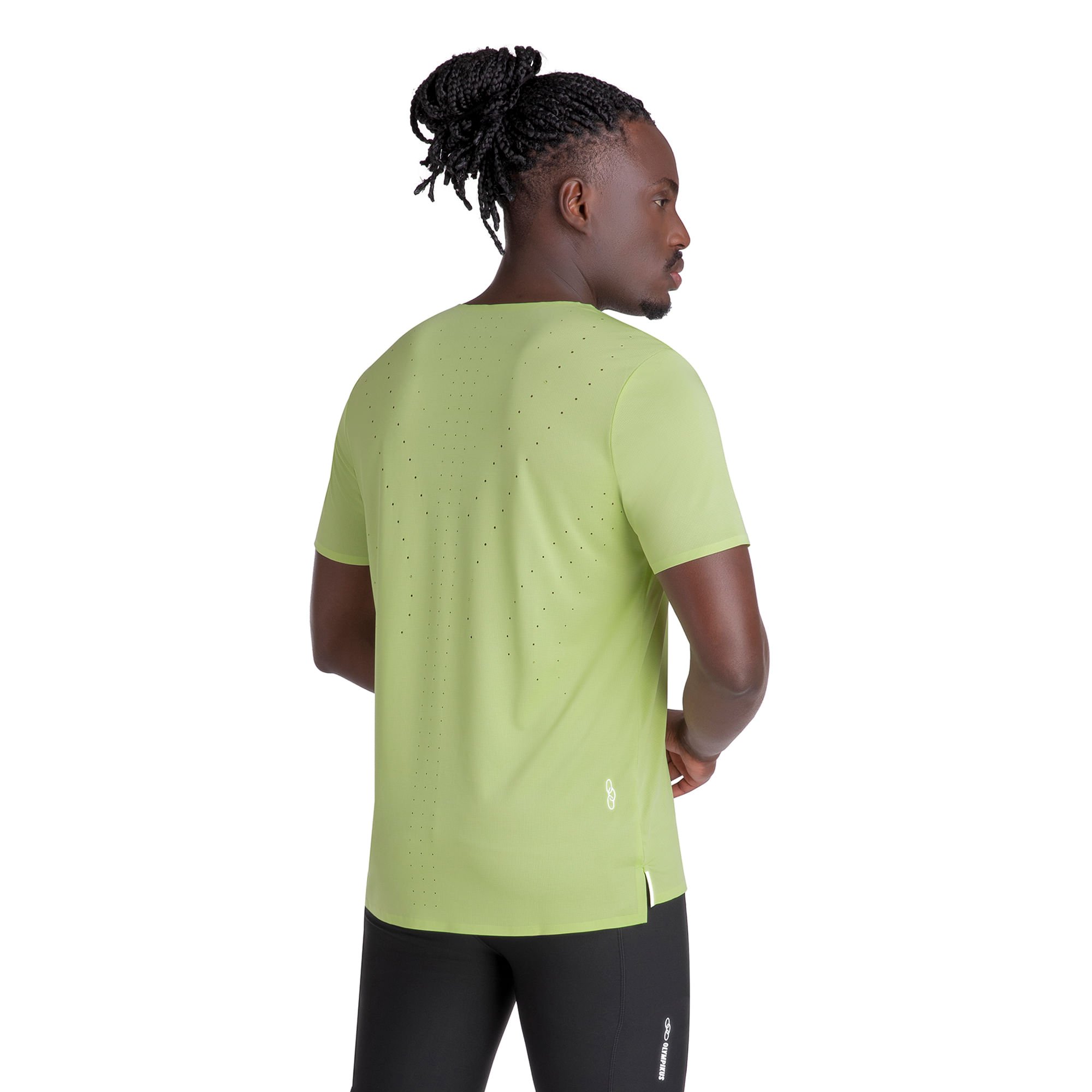 Camiseta Olympikus Corre Masculina Verde 3