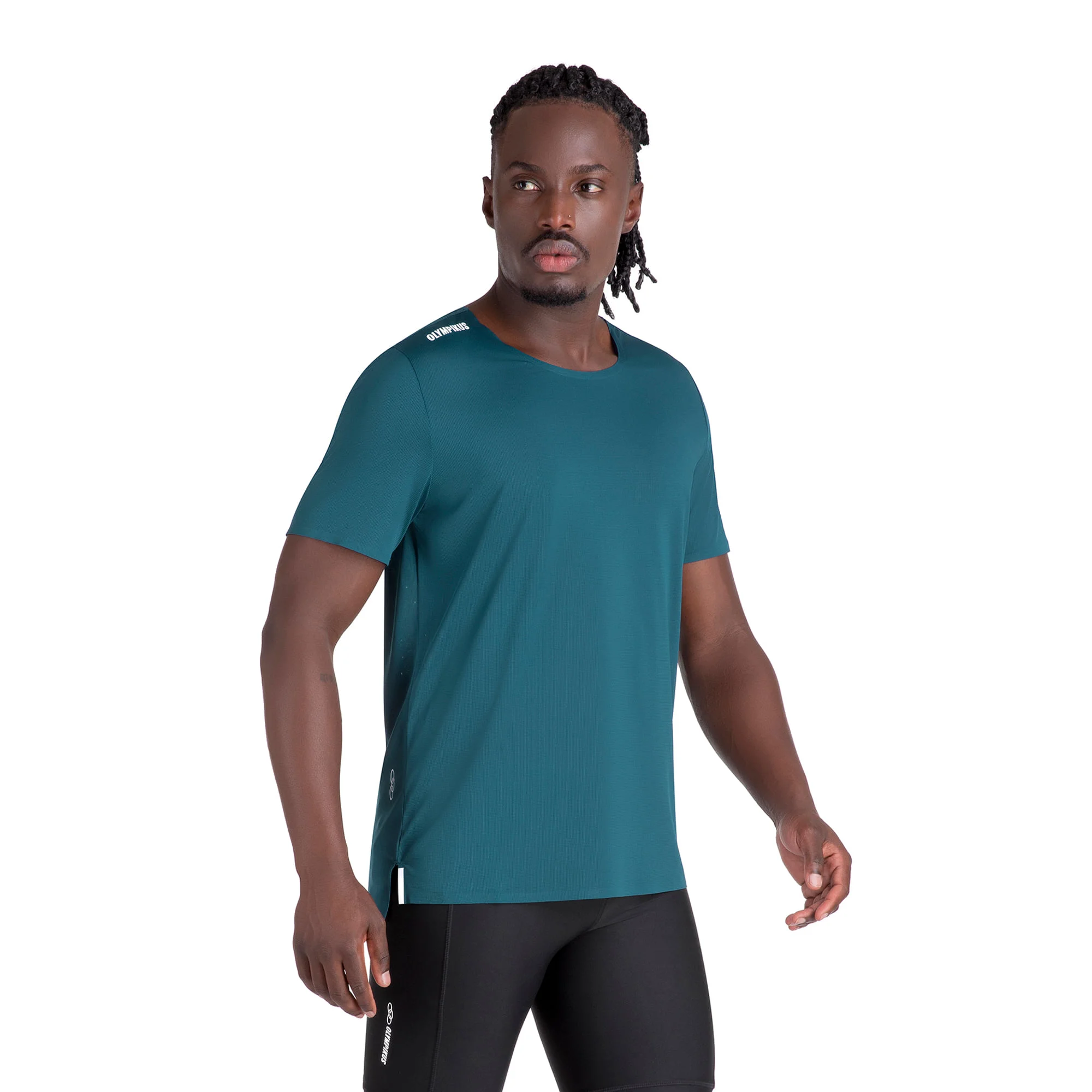 Camiseta Olympikus Corre Masculina Azul 2