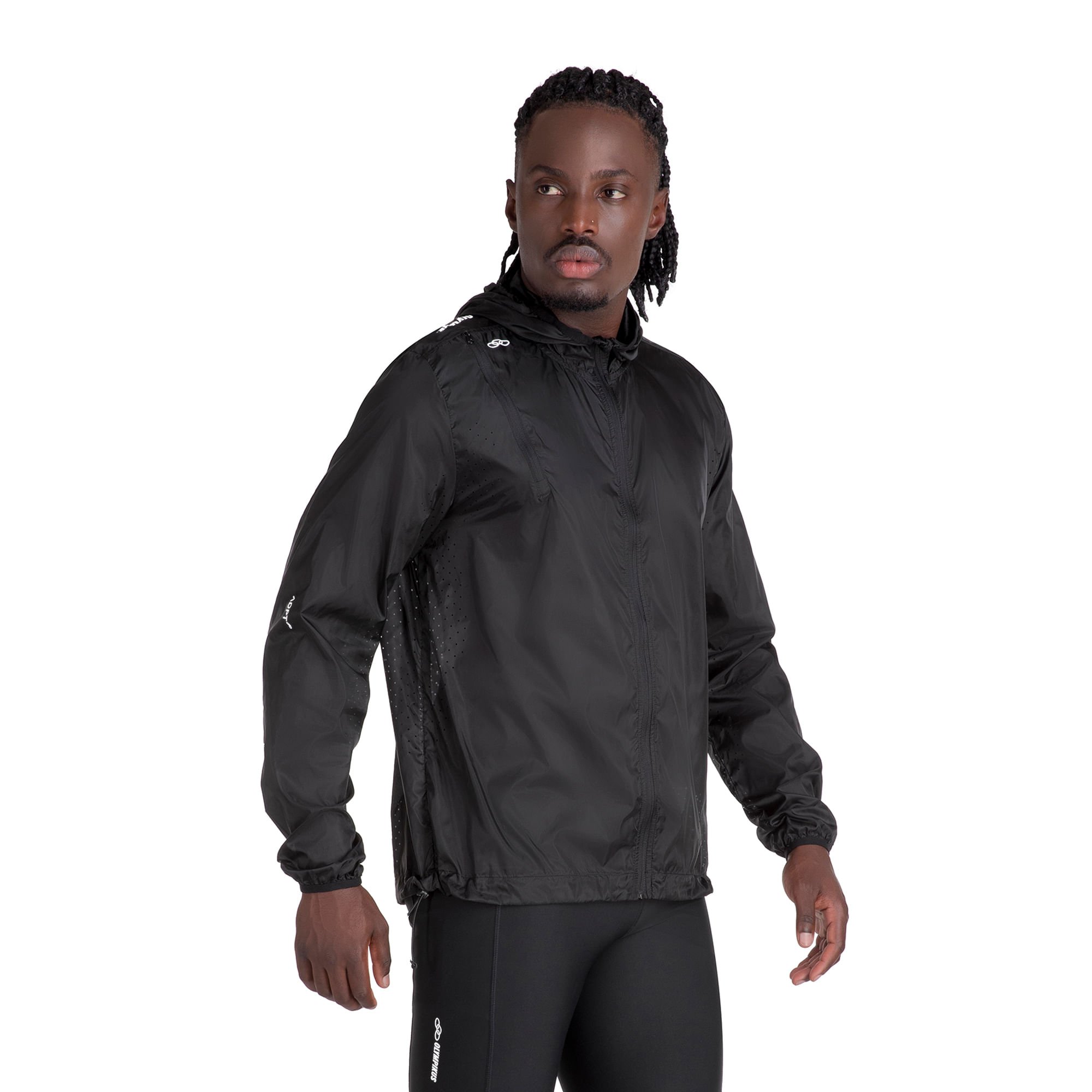 Jaqueta Corta-Vento Corre Olympikus Masculina Preto 6