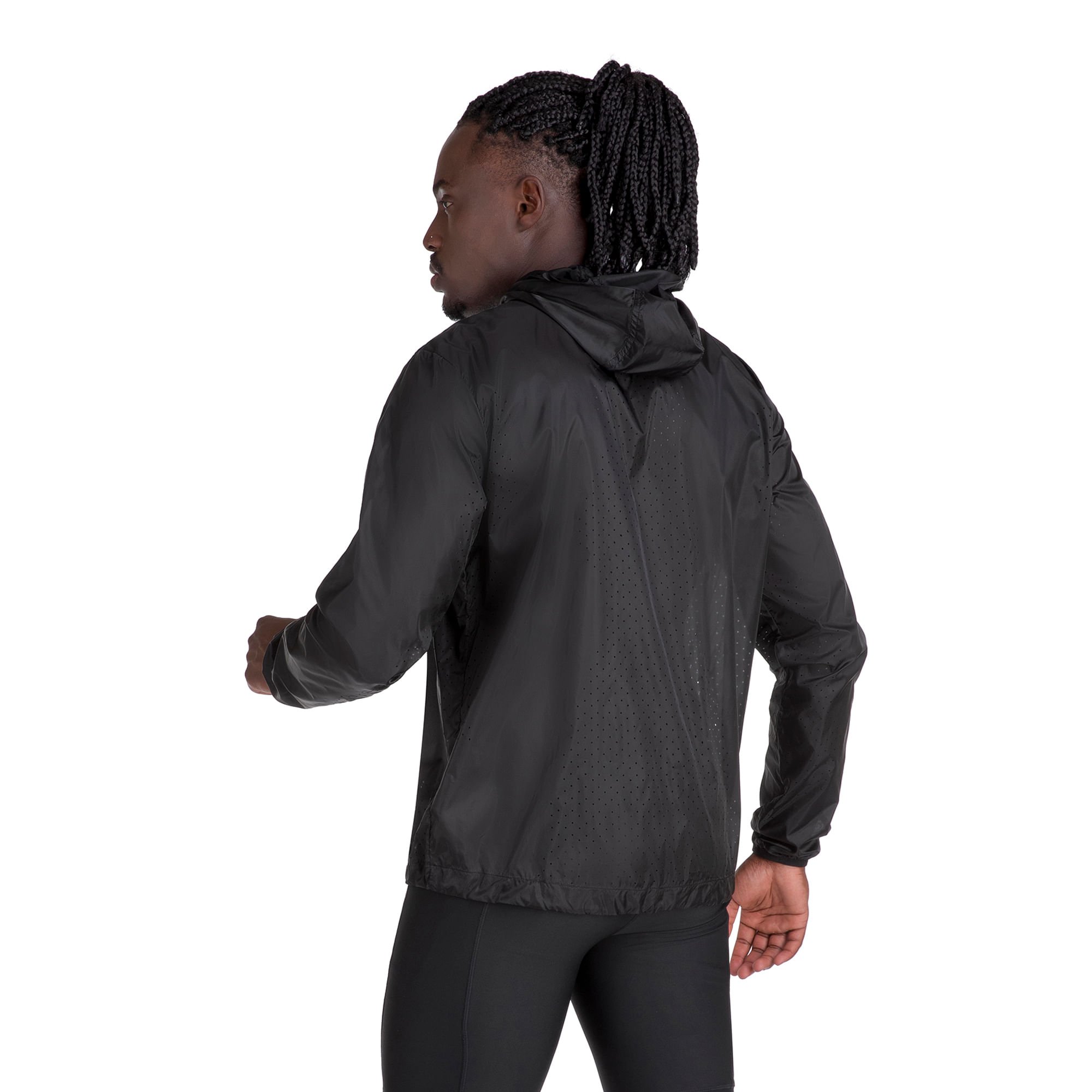Jaqueta Corta-Vento Corre Olympikus Masculina Preto 7