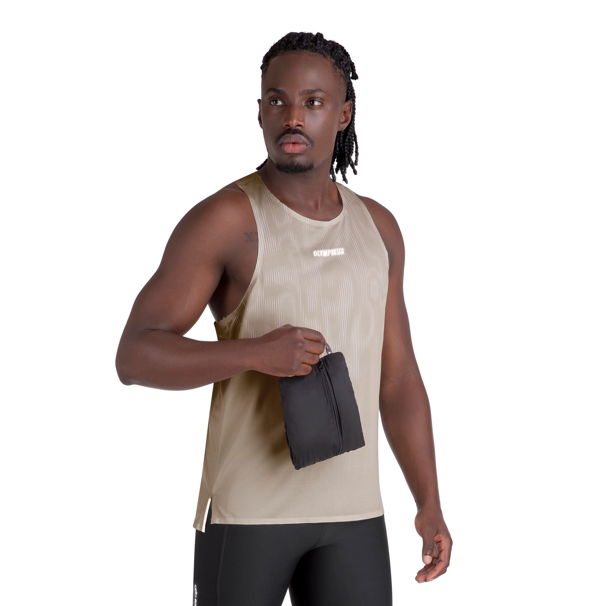 Jaqueta Corta-Vento Corre Olympikus Masculina Preto 9