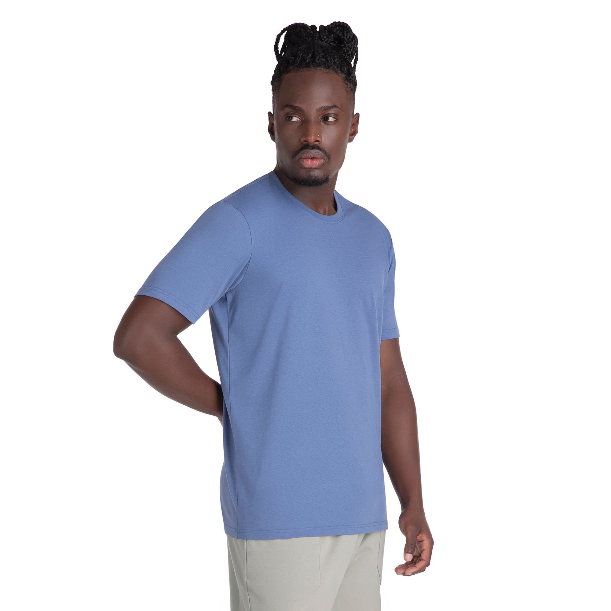 Camiseta Comfy Classica Olympikus Masculina Azul 2