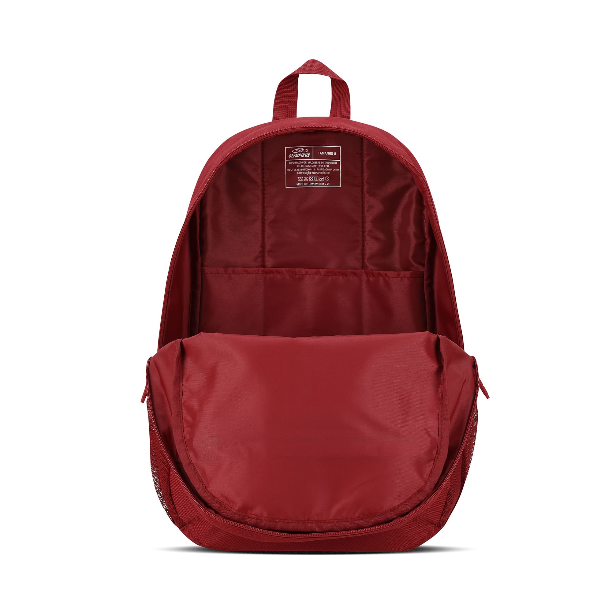 Mochila Olympikus Basic New Vermelho 2