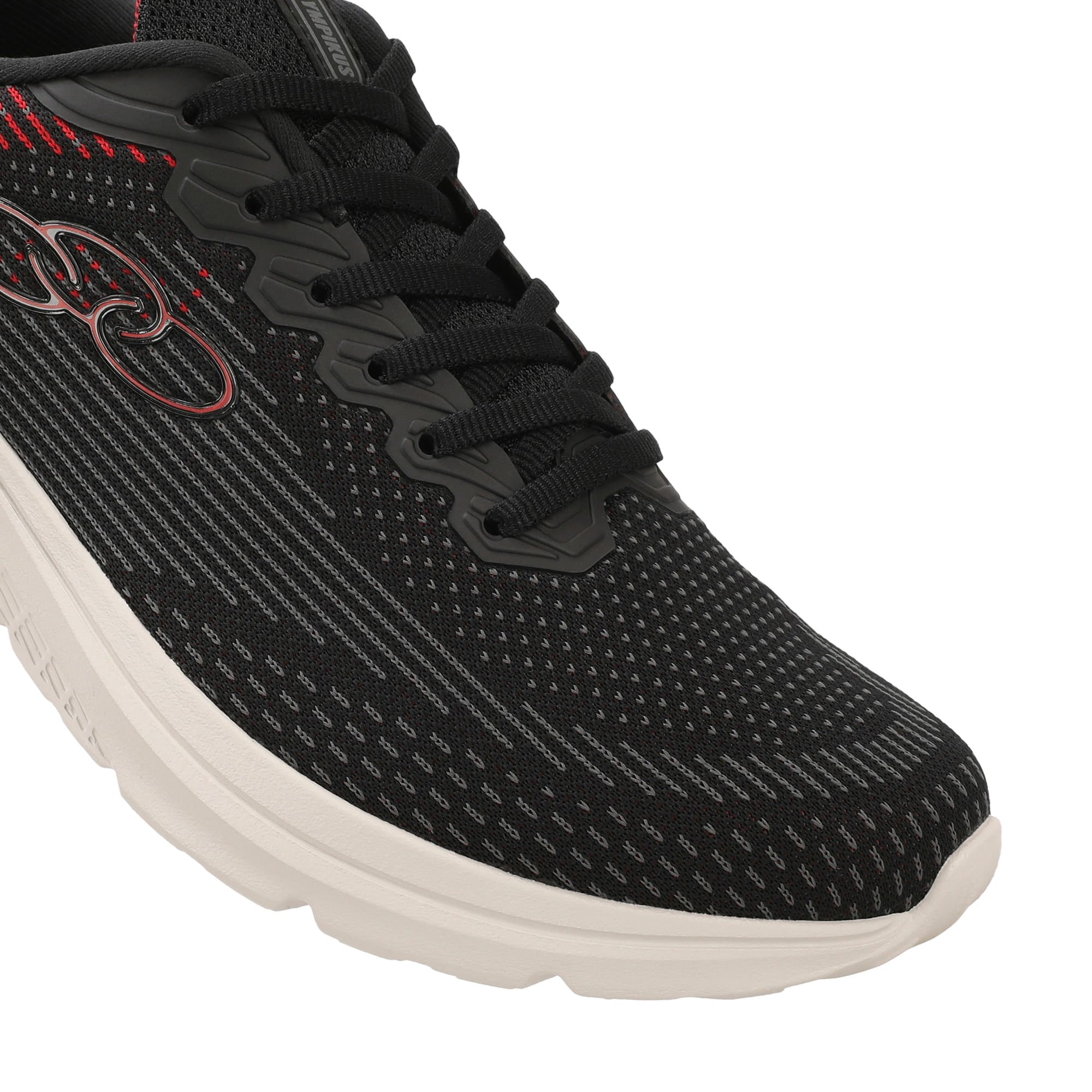 Tênis Olympikus Delta Preto/Vermelho 2