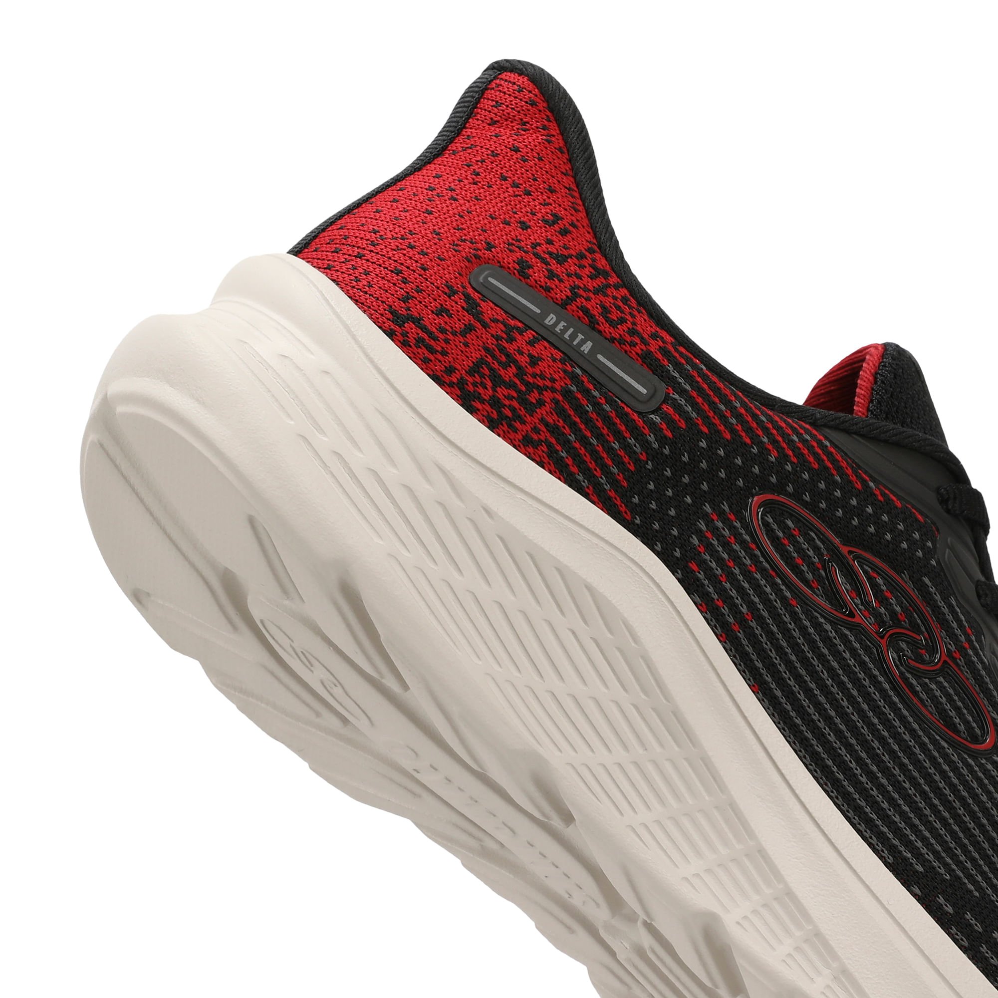 Tênis Olympikus Delta Preto/Vermelho 3