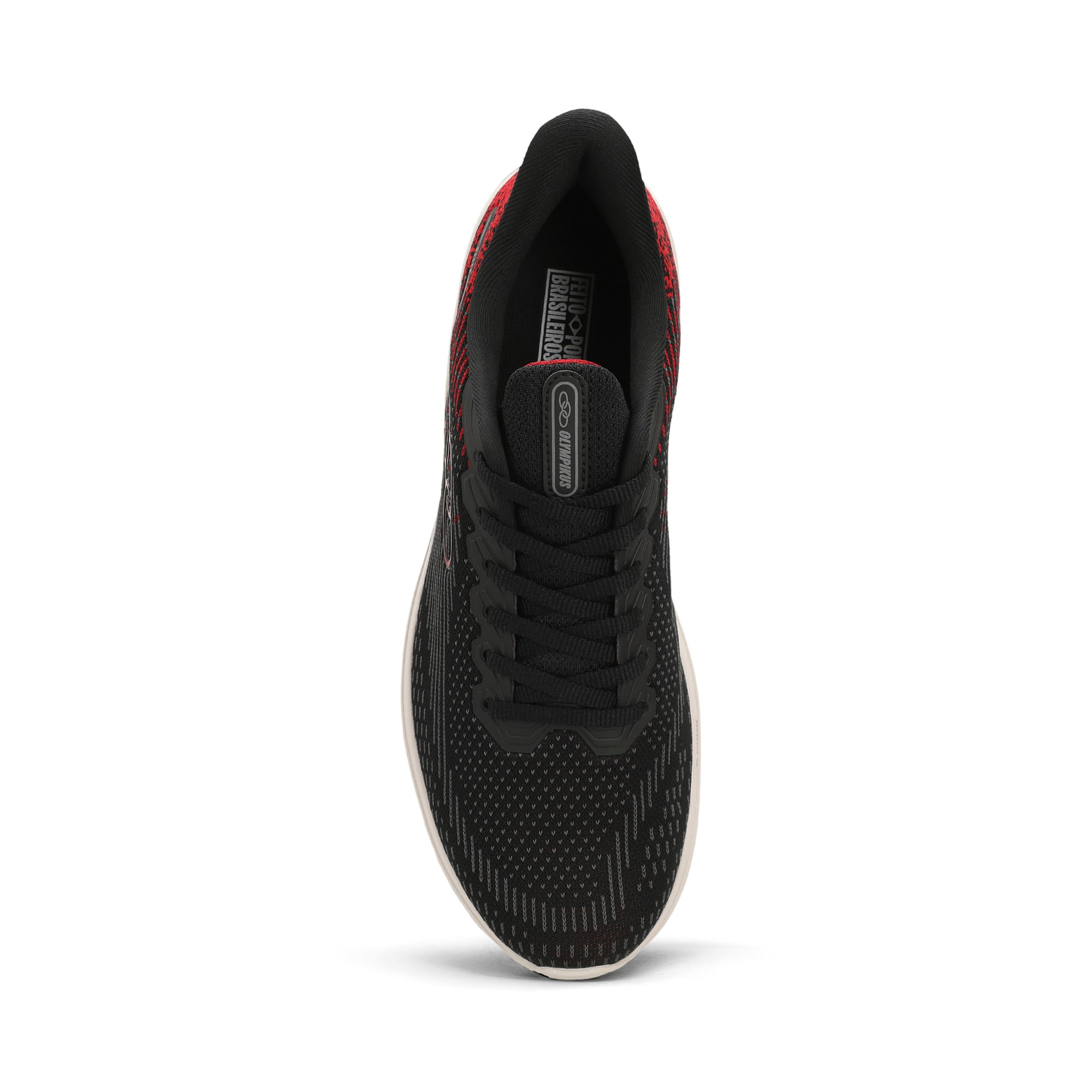 Tênis Olympikus Delta Preto/Vermelho 7