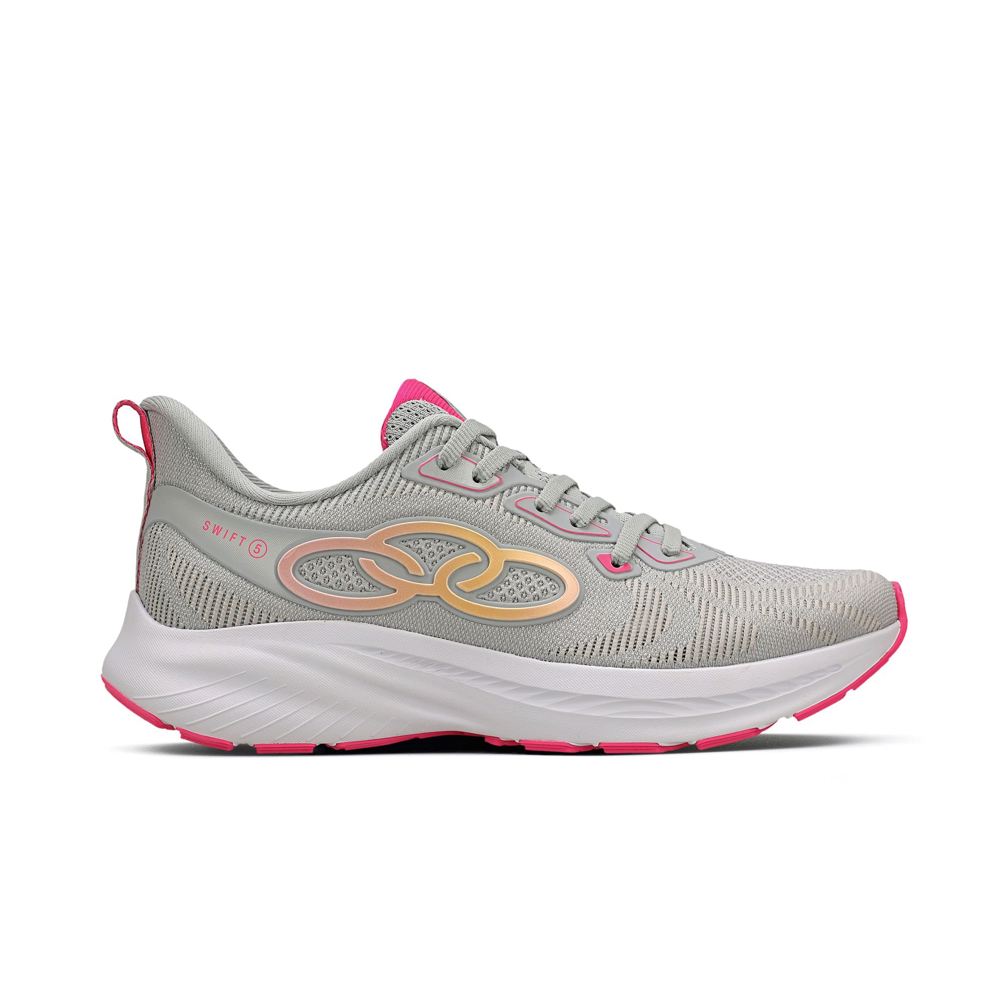 Tênis Olympikus Swift 5 Feminino Cinza 8