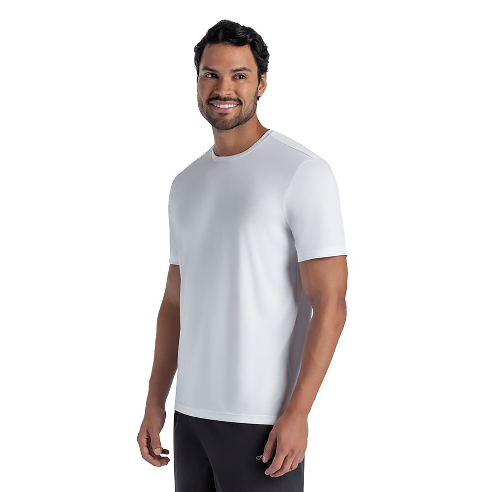Camiseta Essential 2.0 Olympikus Masculina Branco 2