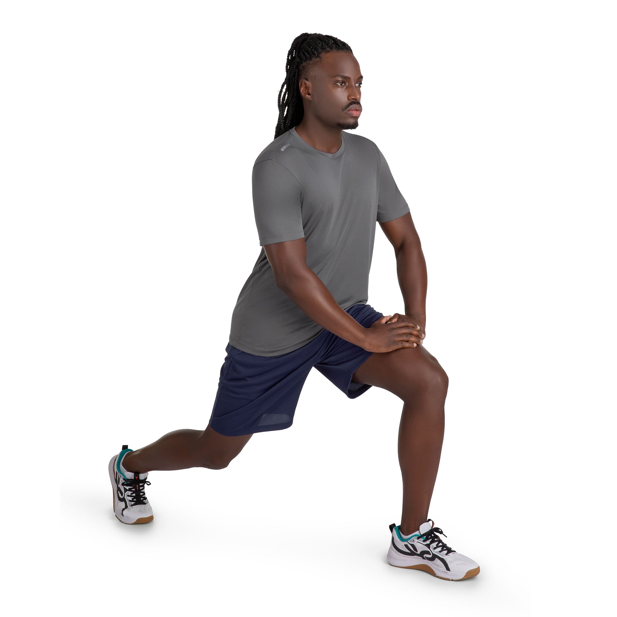 Camiseta Essential 2.0 Olympikus Masculina Cinza 3