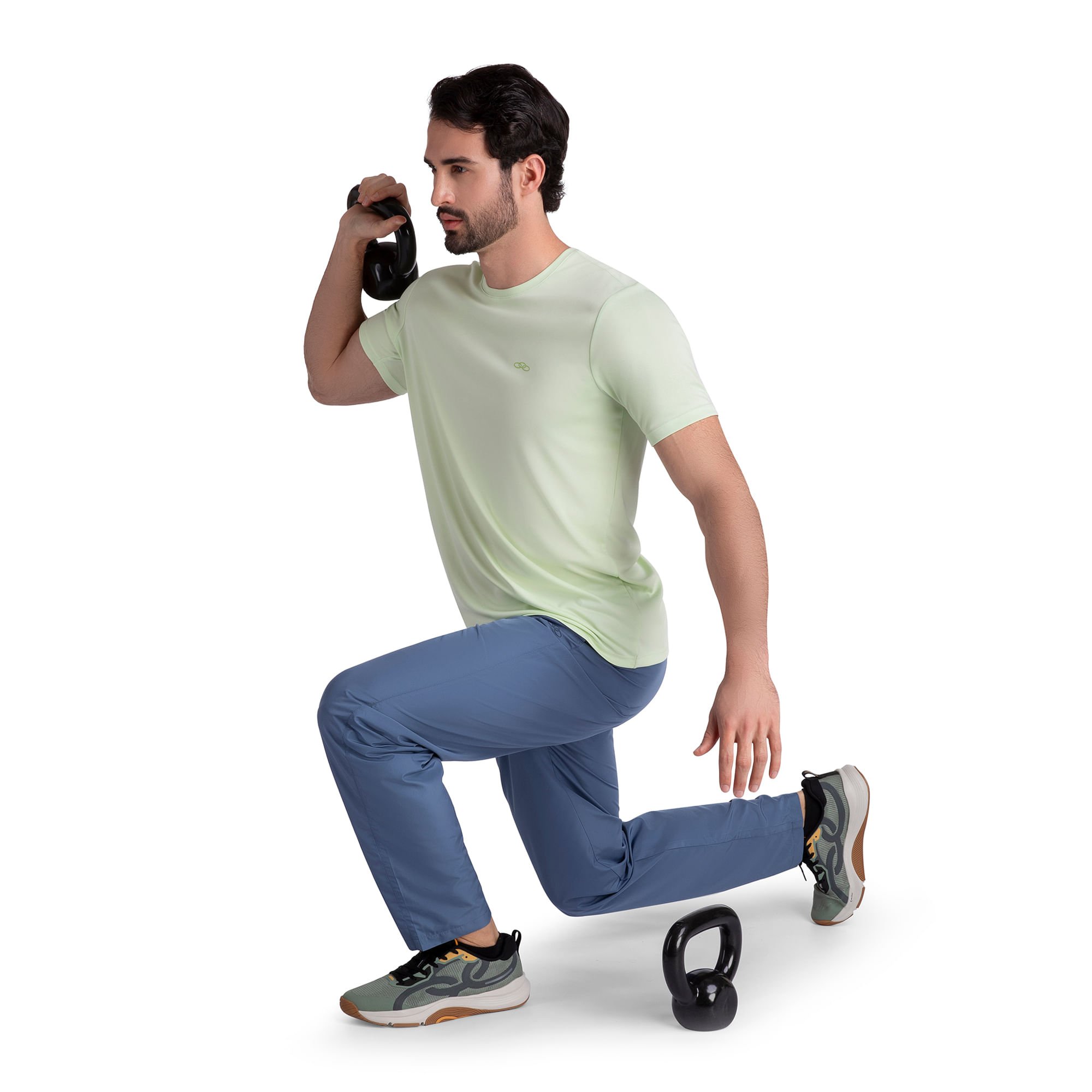 Calça Essential Olympikus Masculina Azul 4