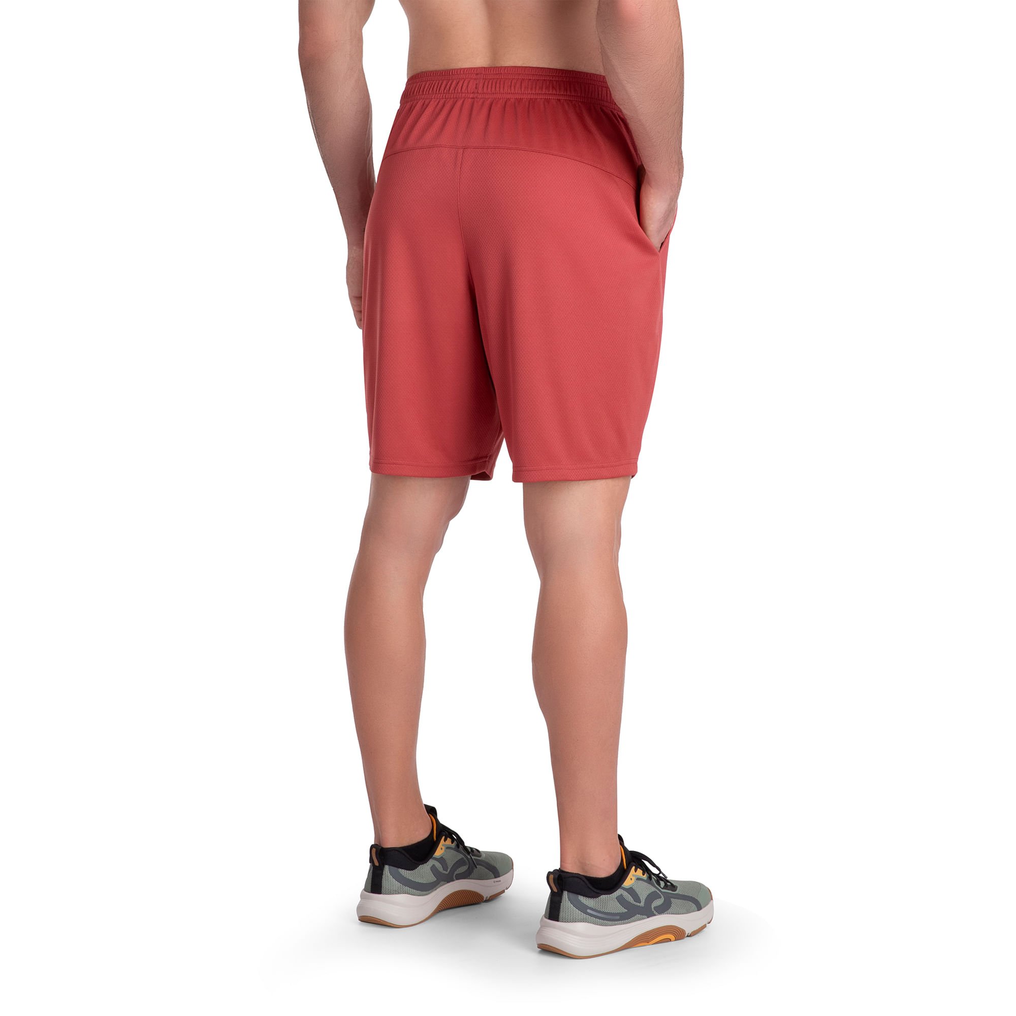Bermuda Line Mesh 7 Olympikus Masculina Vermelho 3