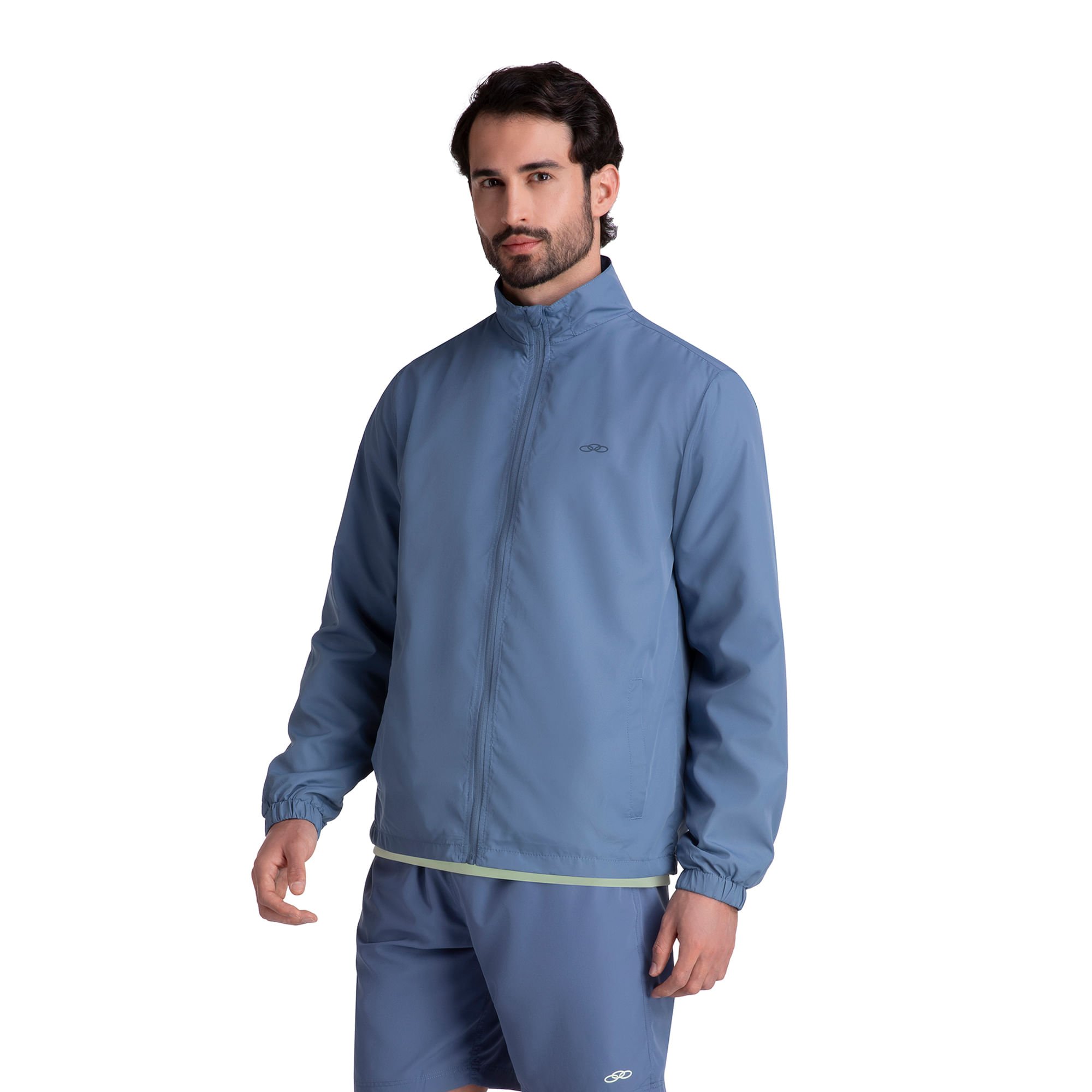 Jaqueta Corta Vento Essential Olympikus Masculina Azul 2