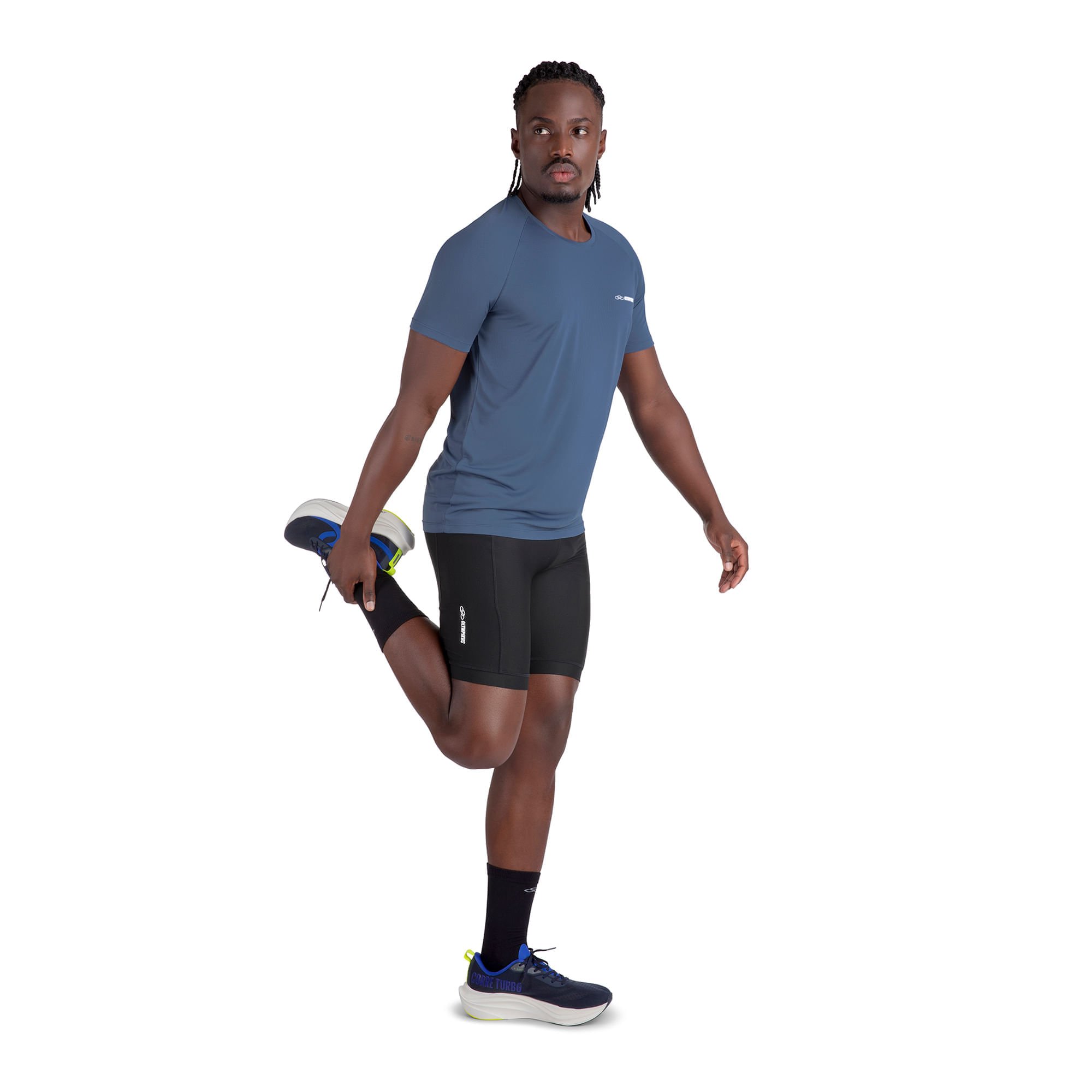 Camiseta Runner 2.0 Olympikus Masculina Azul 4