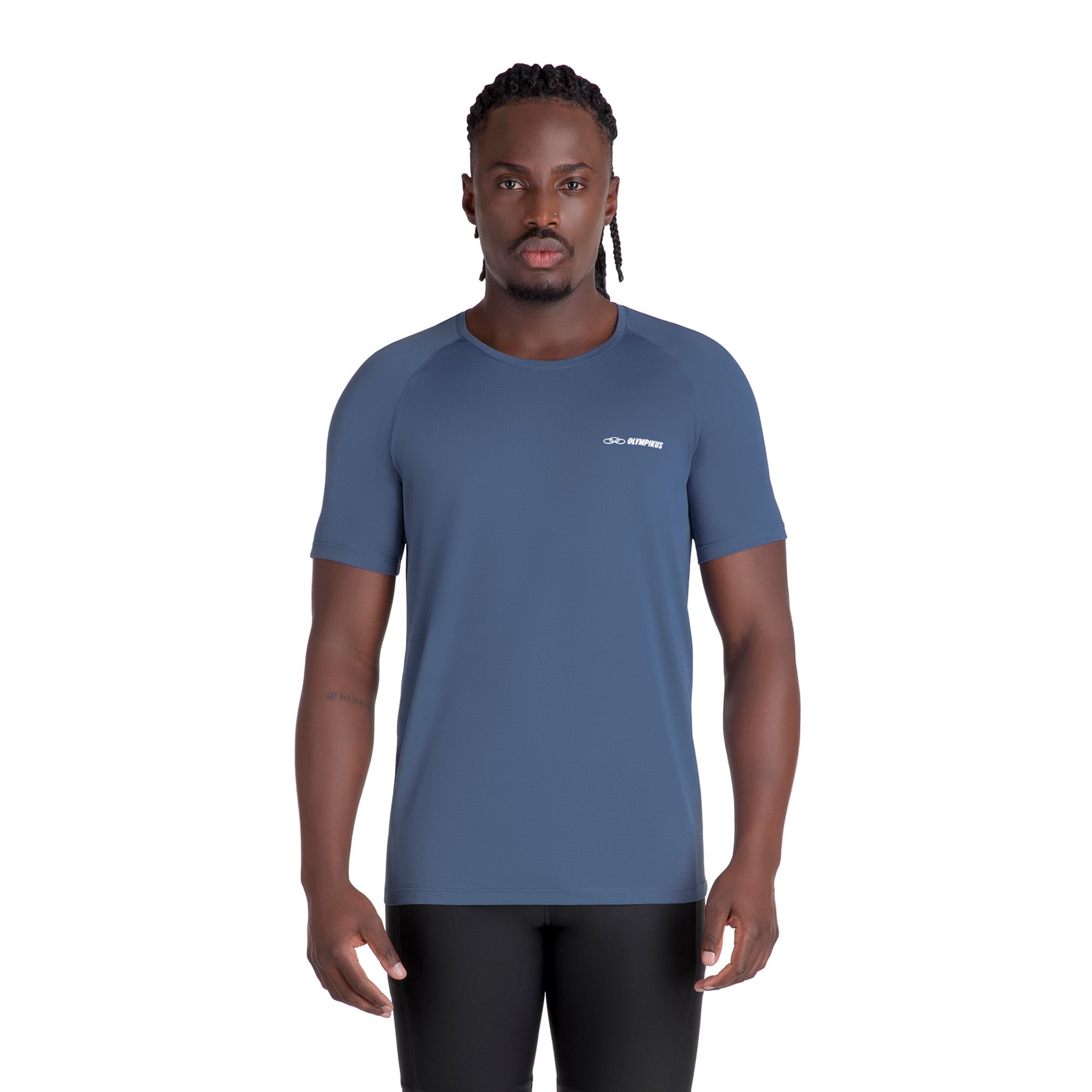 Camiseta Runner 2.0 Olympikus Masculina Azul 1