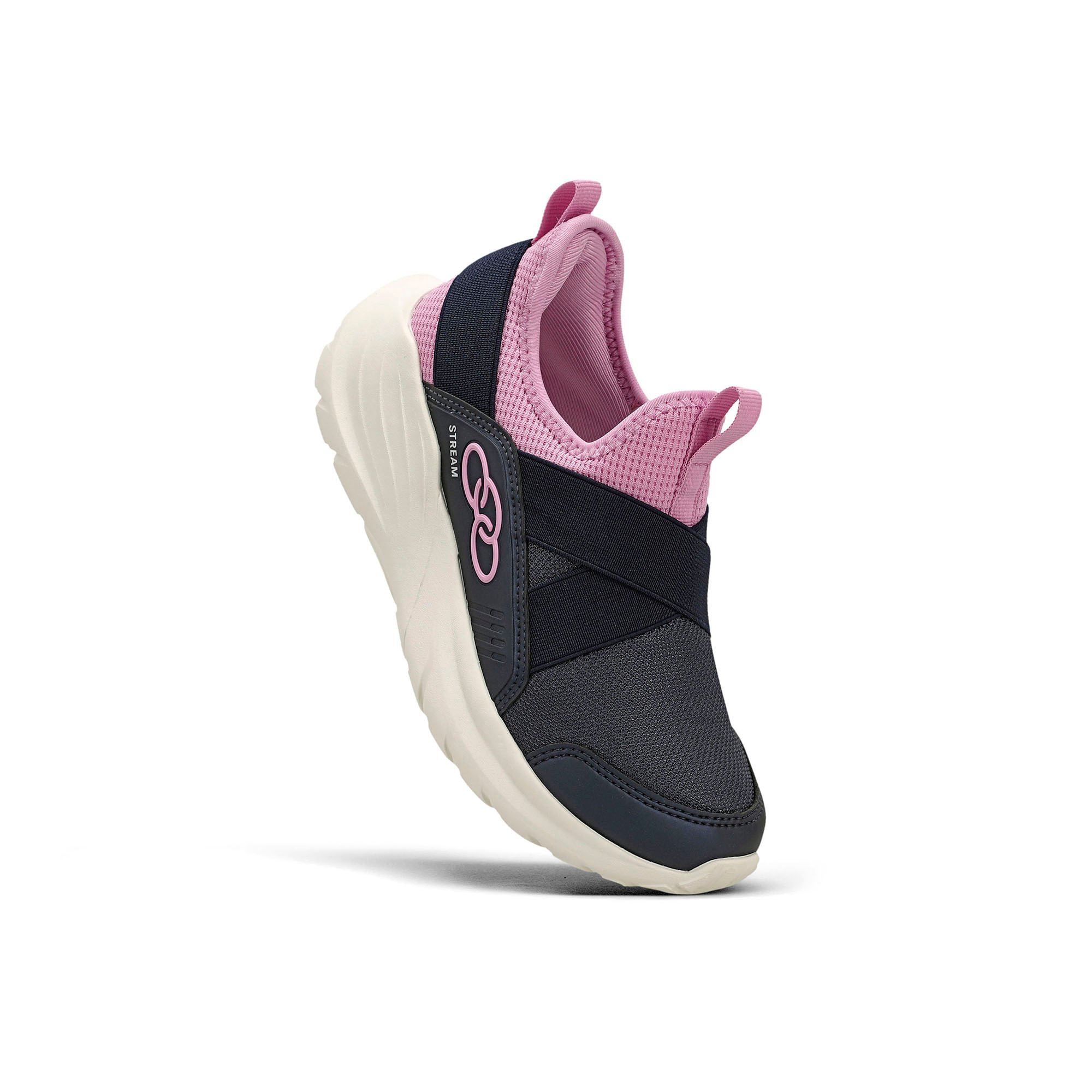Tênis Olympikus Stream Infantil Azul Marinho/Rosa 2