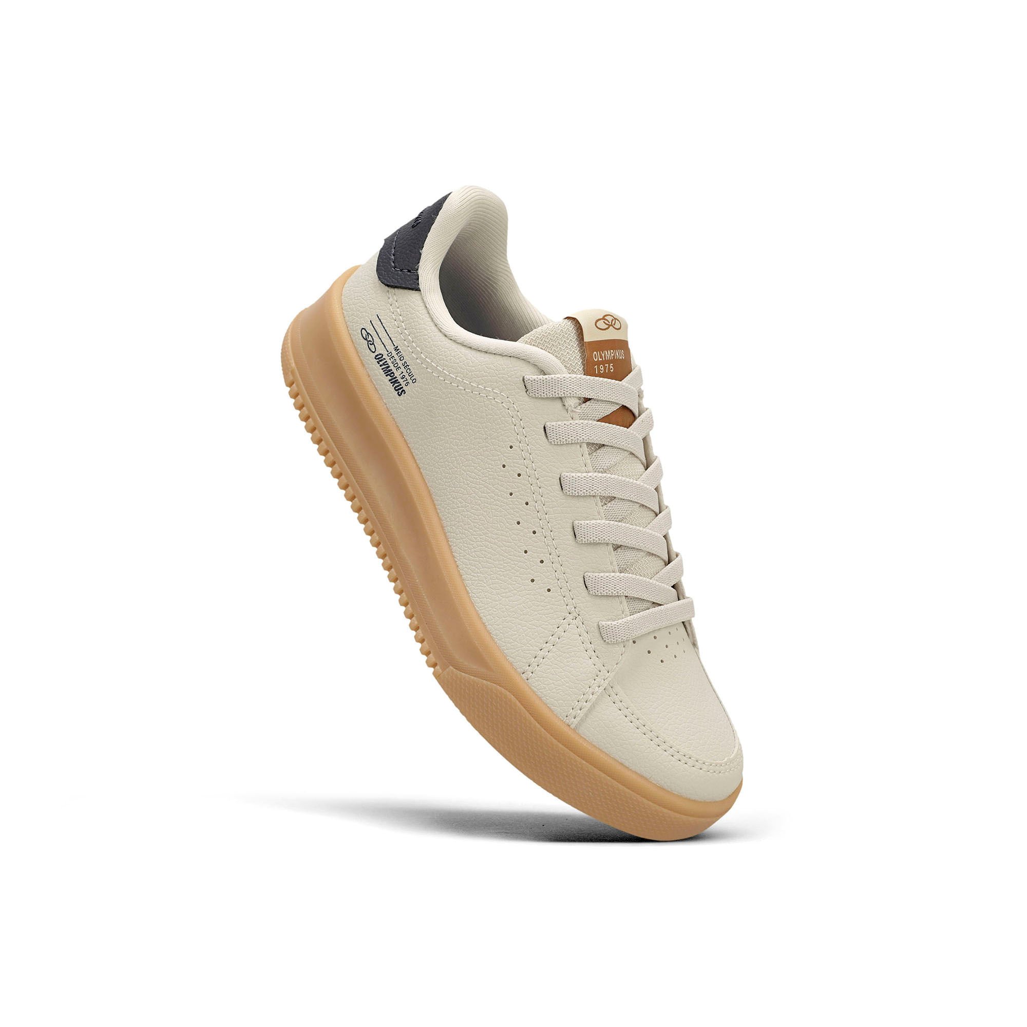 Tênis Olympikus Eros Infantil Bege 2