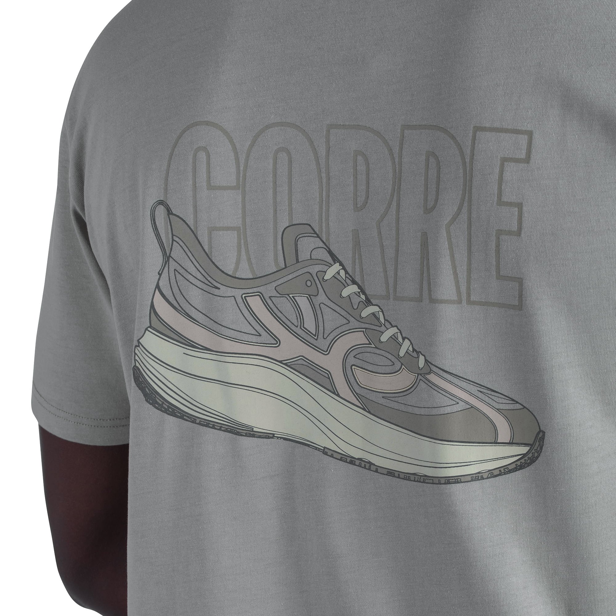 Camiseta Olympikus Corre Masculina Cinza 6