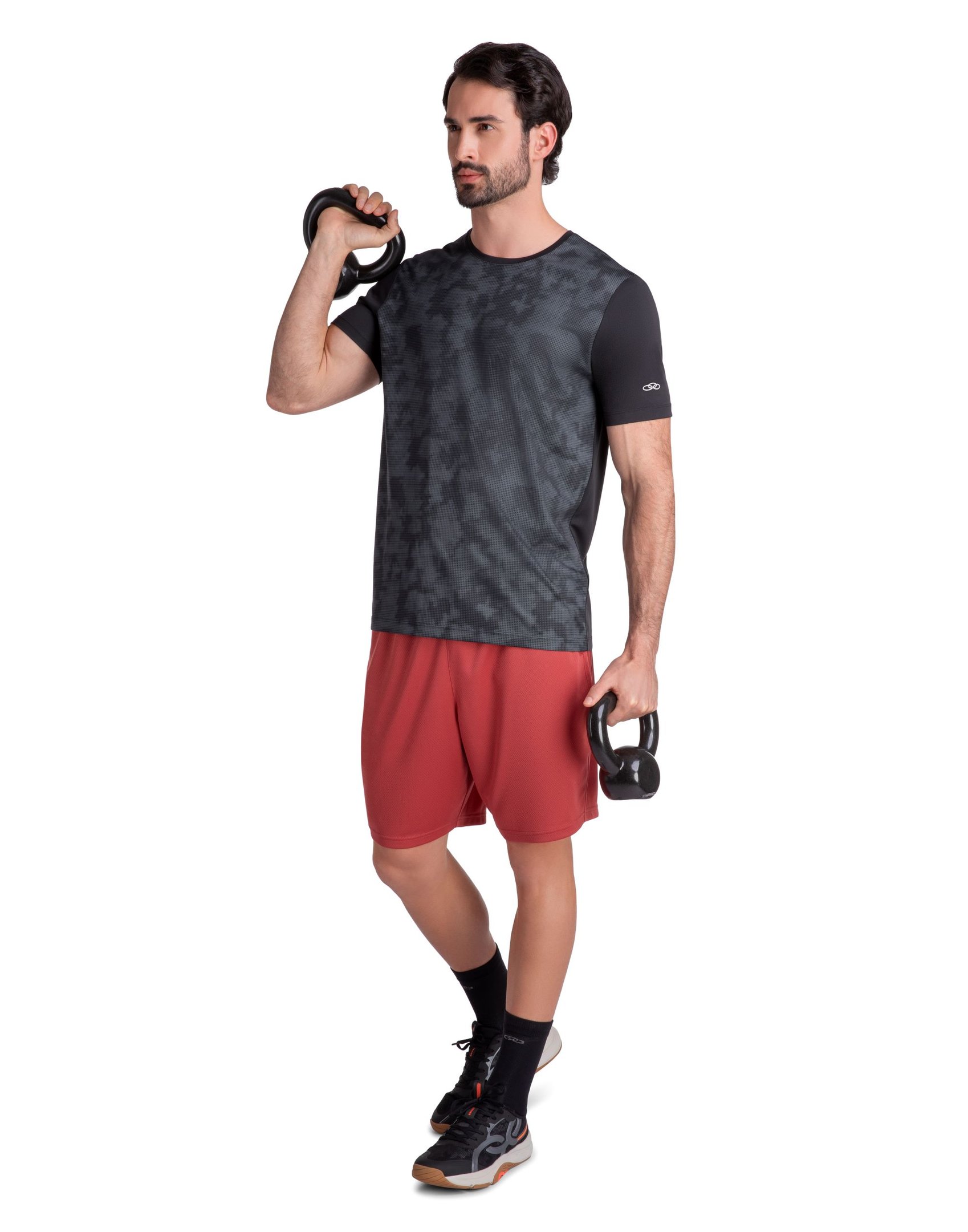 Camiseta Basic Estampada Olympikus Preto 4