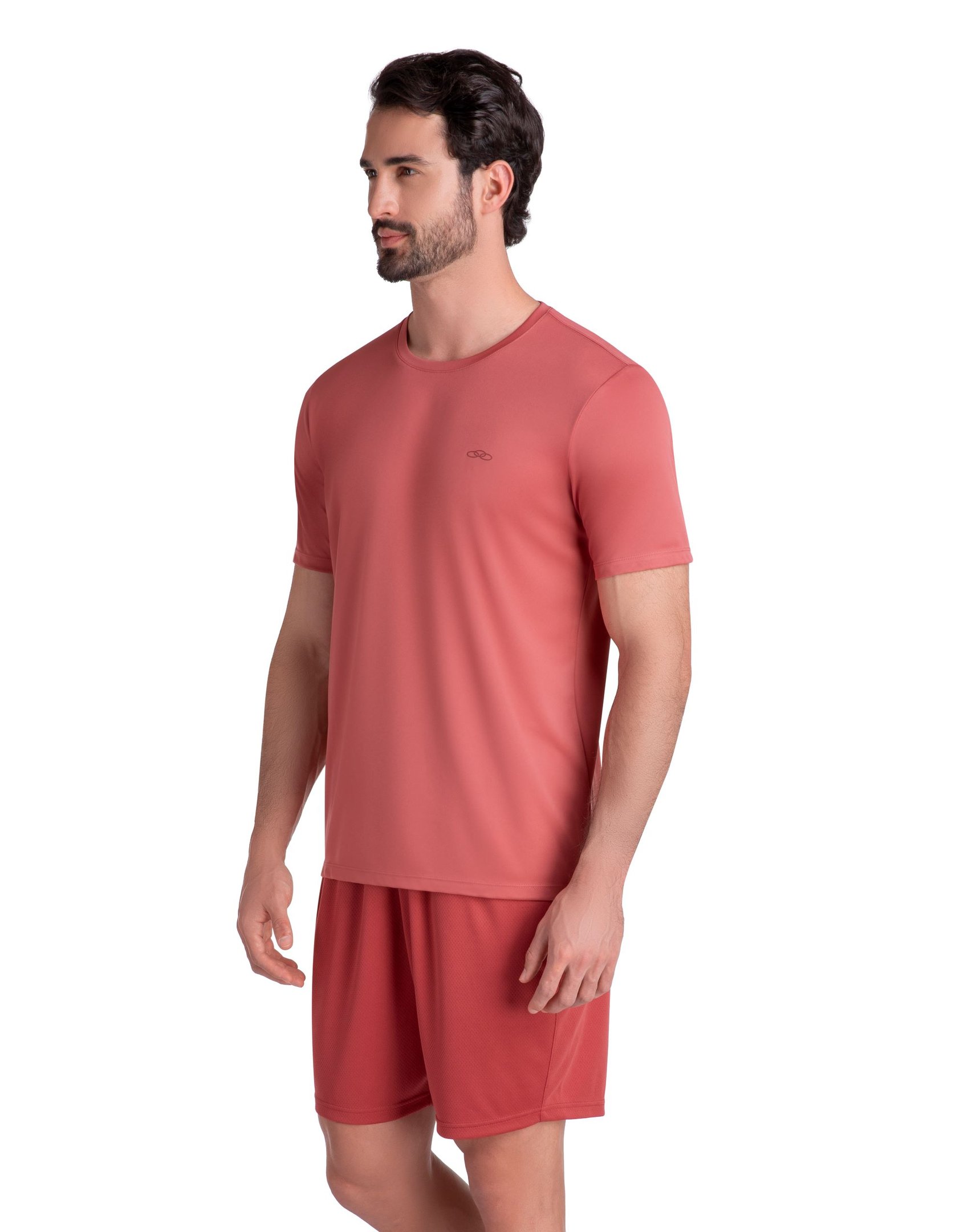Camiseta Essential Manga Curta Olympikus Vermelho 2