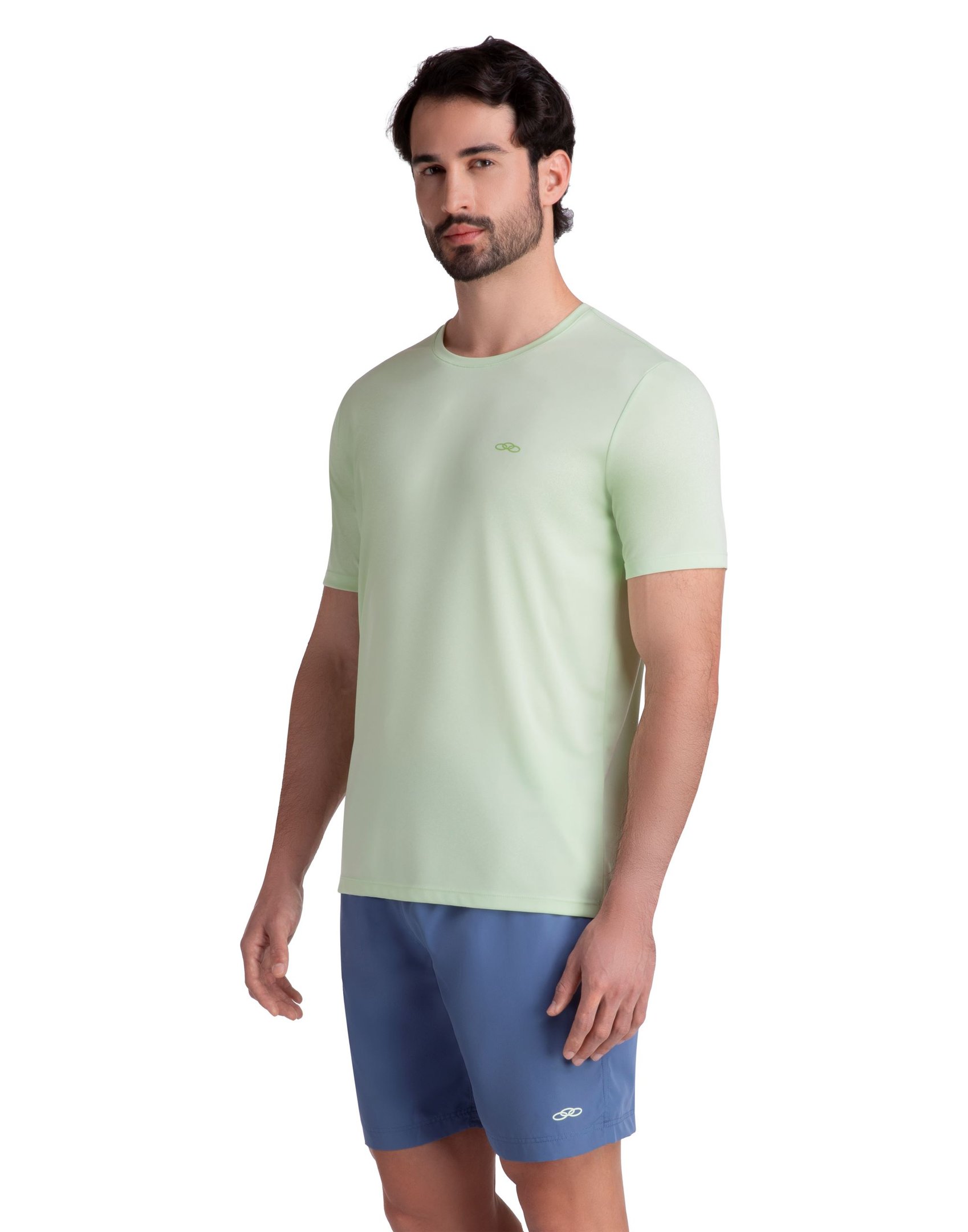 Camiseta Essential Manga Curta Olympikus Verde 2