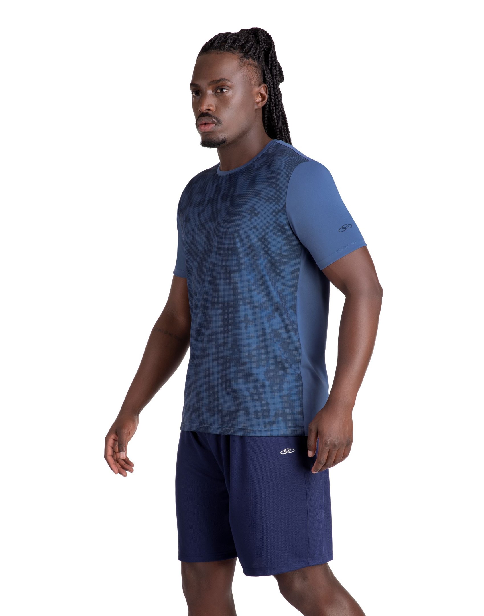 Camiseta Basic Estampada Olympikus Azul 2