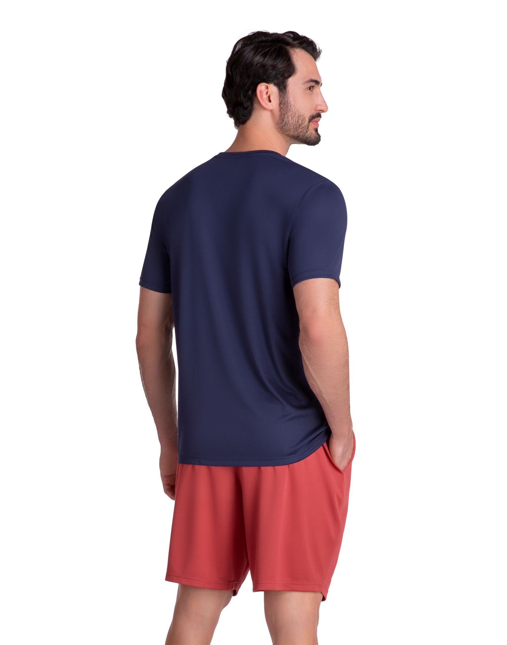 Camiseta Essential Manga Curta Olympikus Azul 3