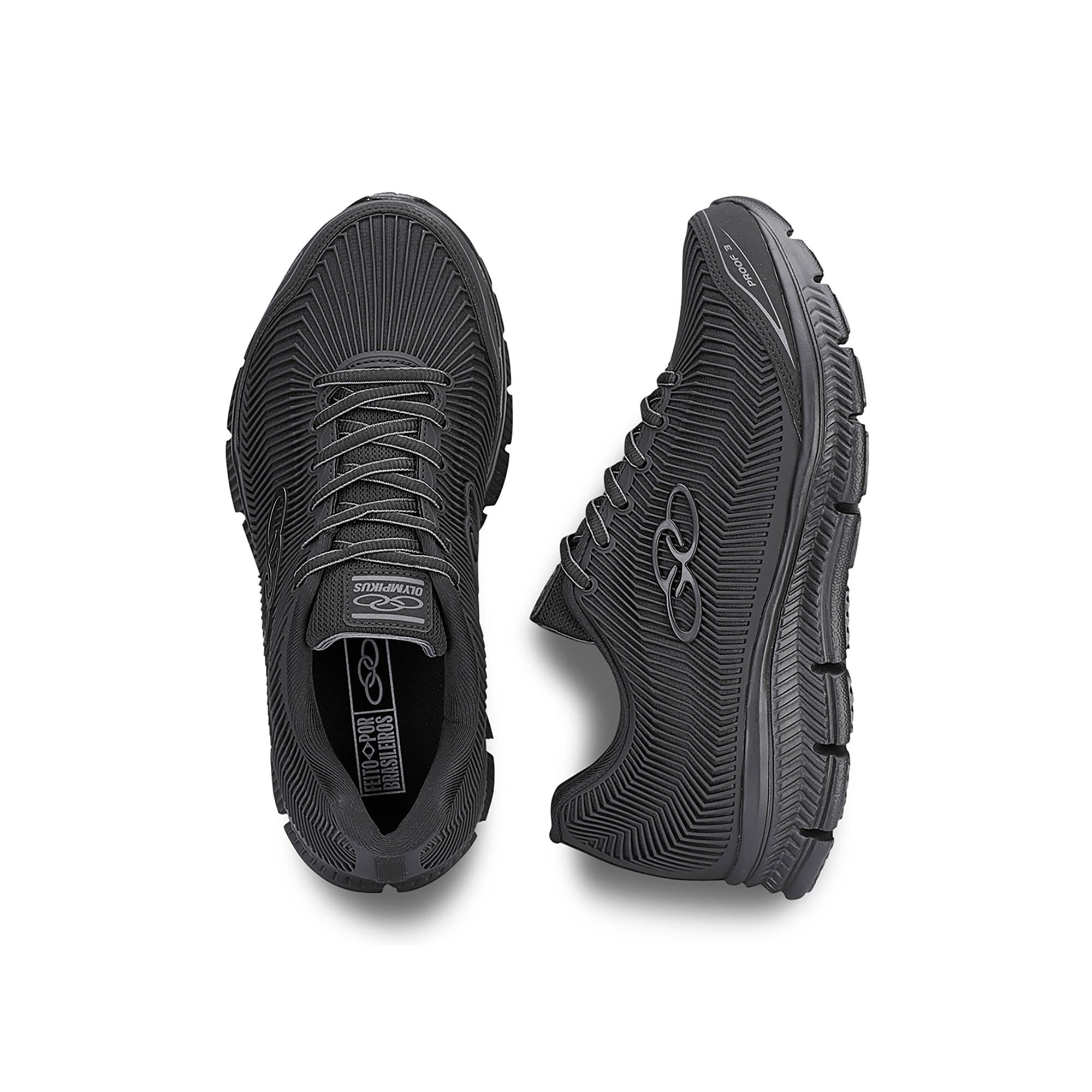 Tênis Olympikus Proof 3 Infantil Preto 3