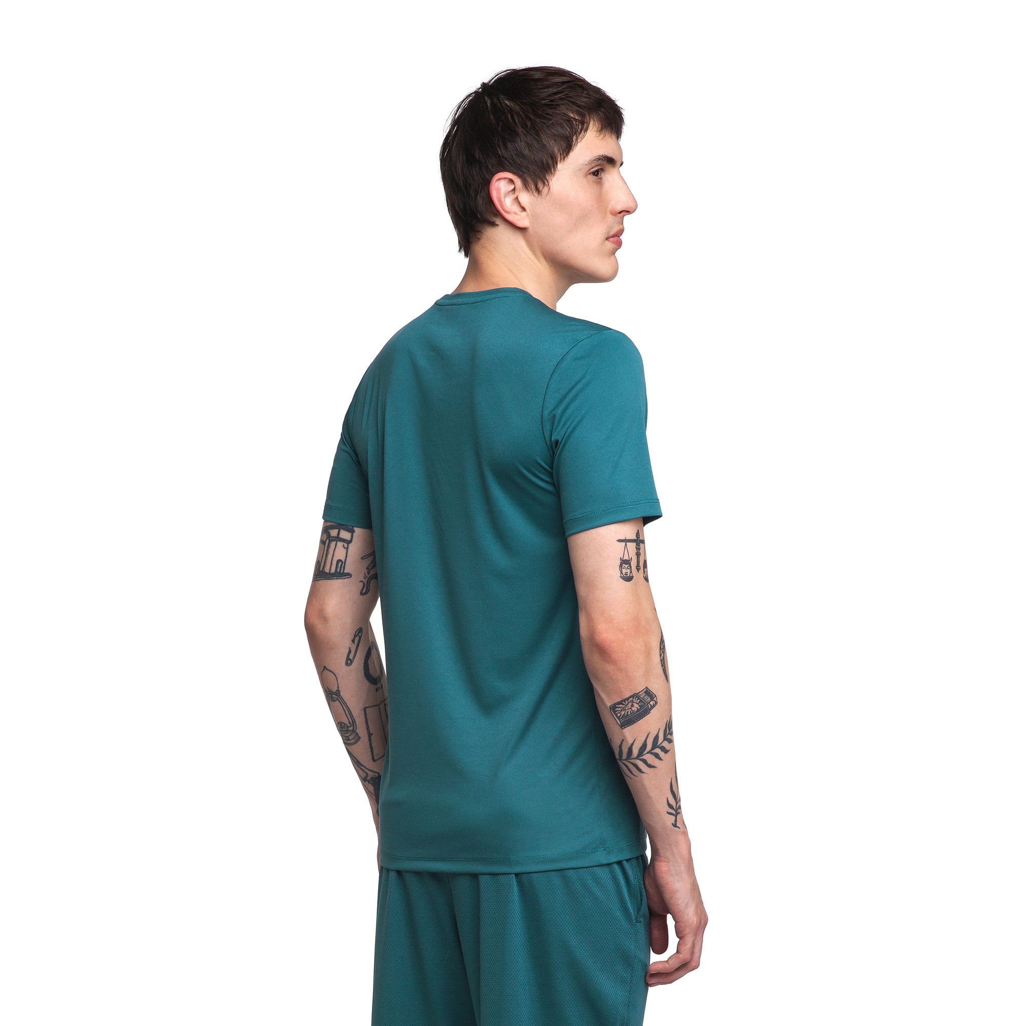 Camiseta Basic Logo Olympikus Verde 3
