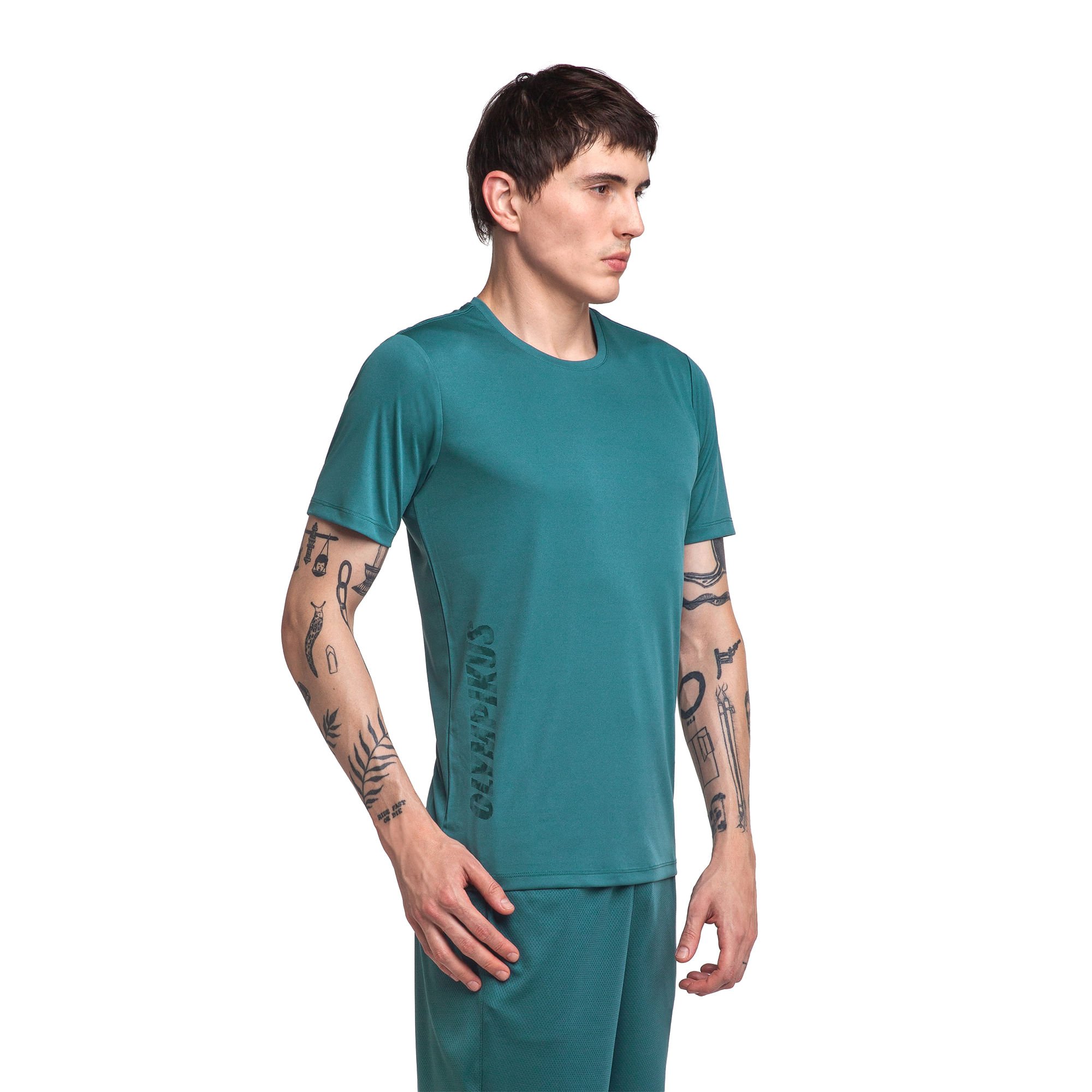 Camiseta Basic Logo Olympikus Verde 4