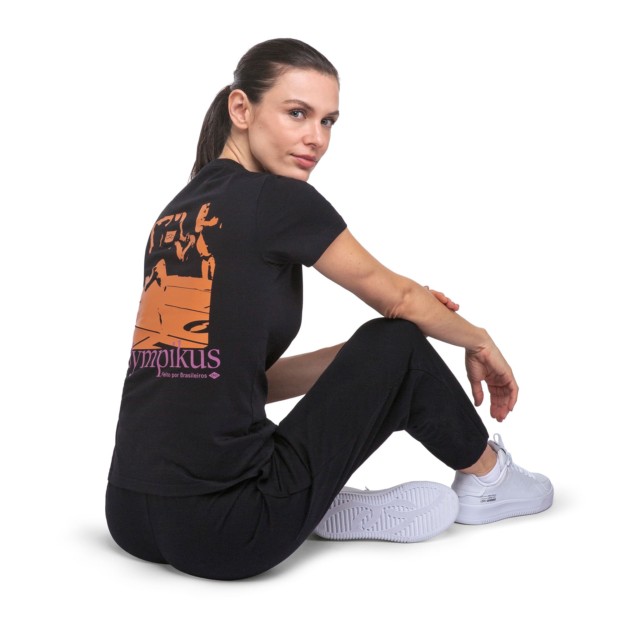 Camiseta Corre Pista Olympikus Preto 4