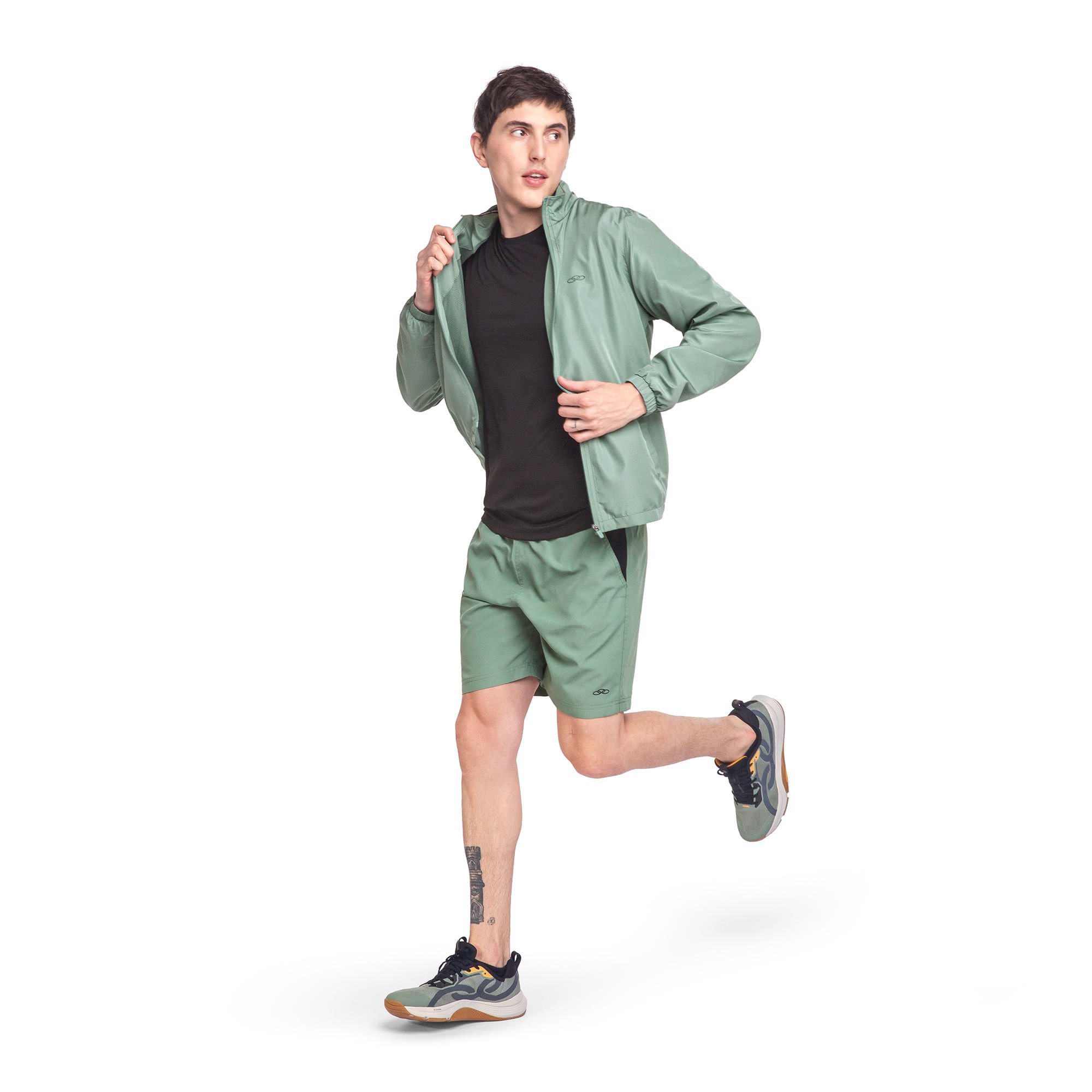 Jaqueta Corta-Vento Essential Olympikus Verde 4