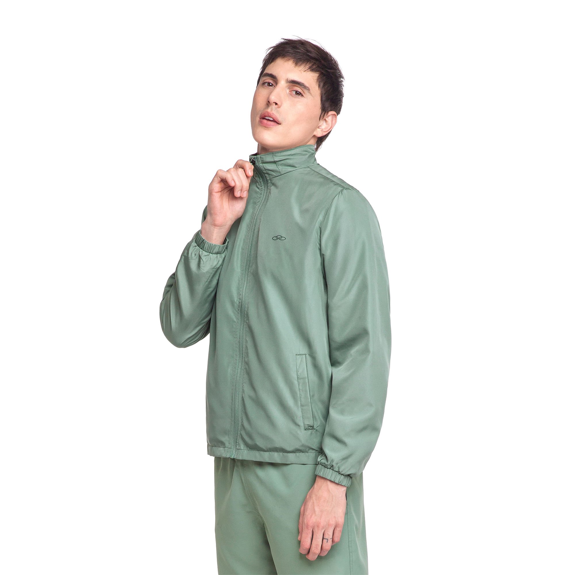 Jaqueta Corta-Vento Essential Olympikus Verde 6