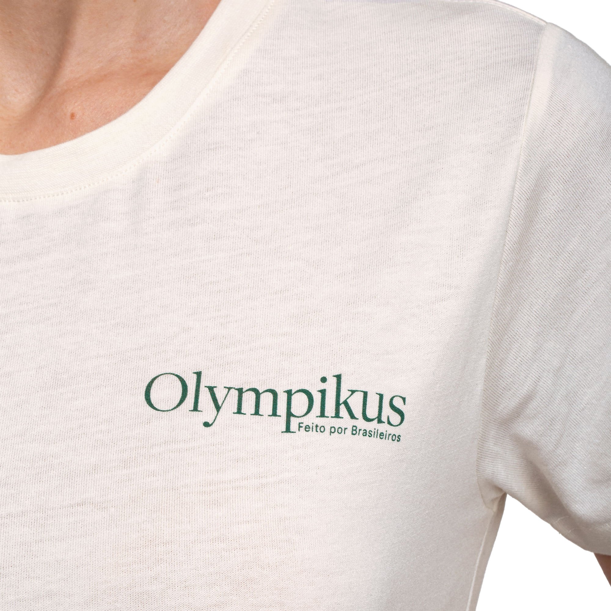 Camiseta Corre Pista Olympikus Bege 5