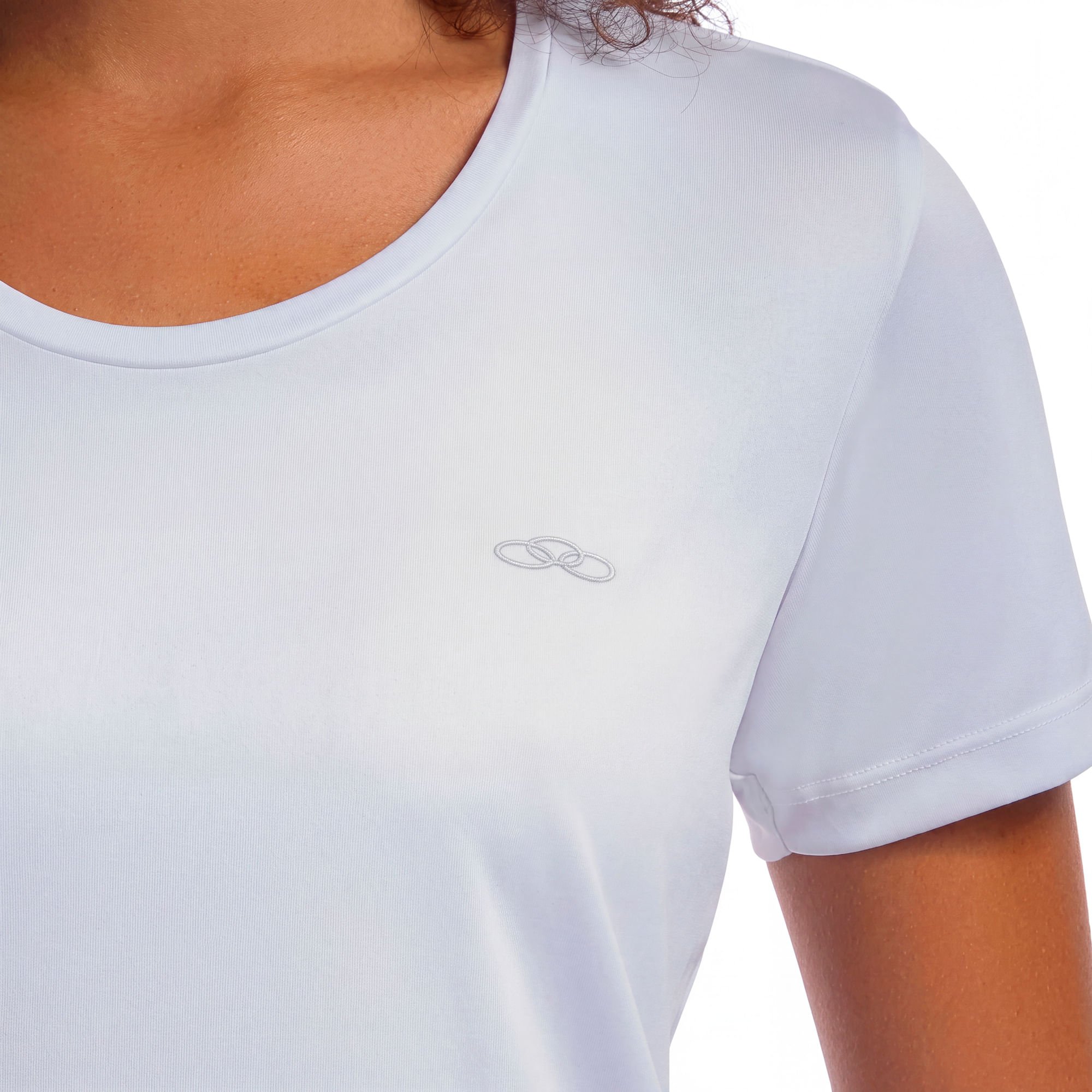 Camiseta Essential Manga Curta Olympikus Branco 4