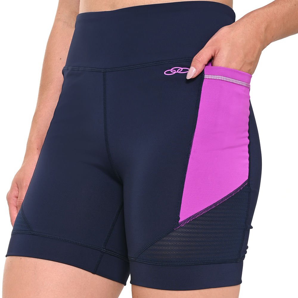 Shorts Runner 5 Olympikus Feminino Azul 2