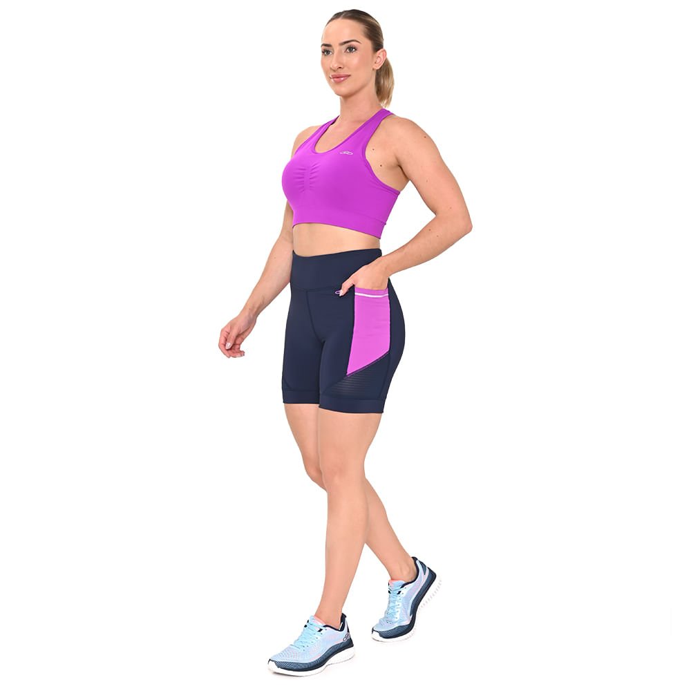 Shorts Runner 5 Olympikus Feminino Azul 5