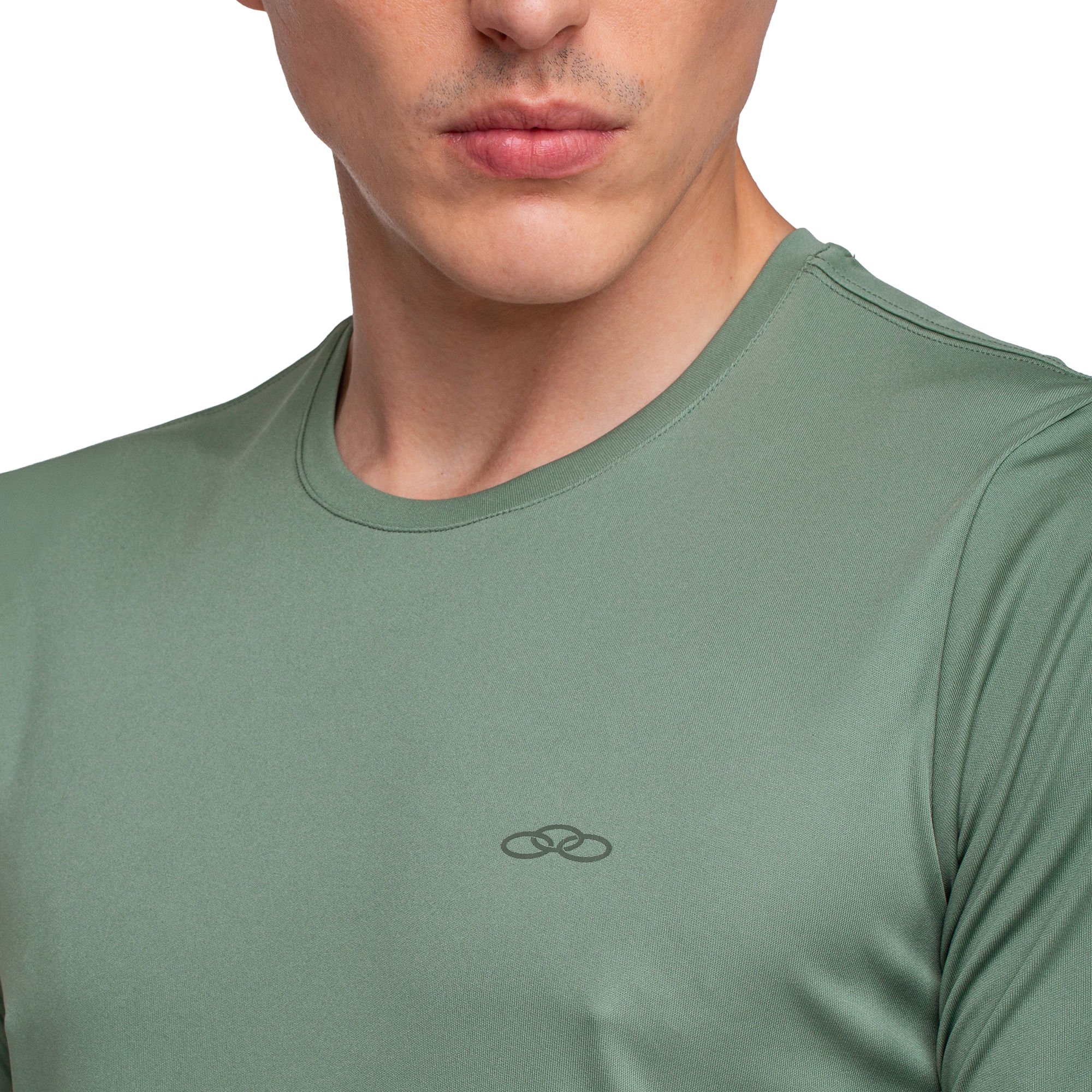 Camiseta Essential Manga Curta Olympikus Verde 5