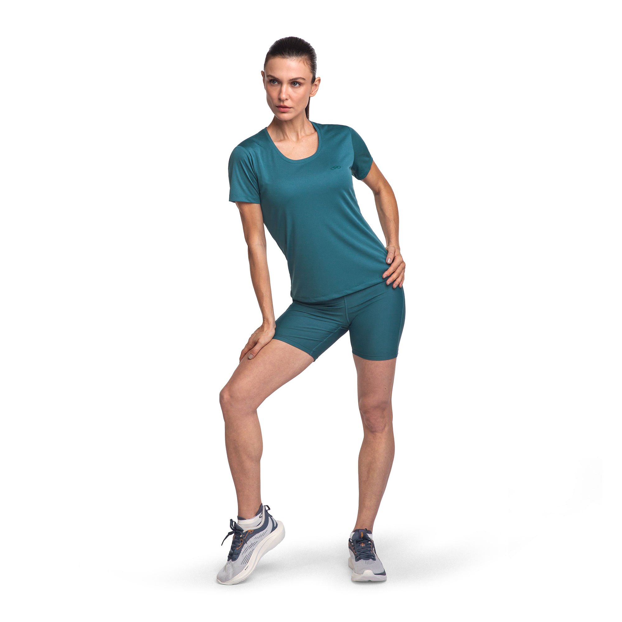 Camiseta Essential Manga Curta Olympikus Verde 4