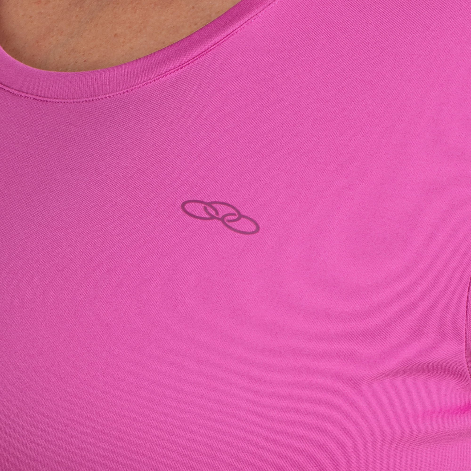 Camiseta Essential Manga Curta Olympikus Plus Size Roxo 5