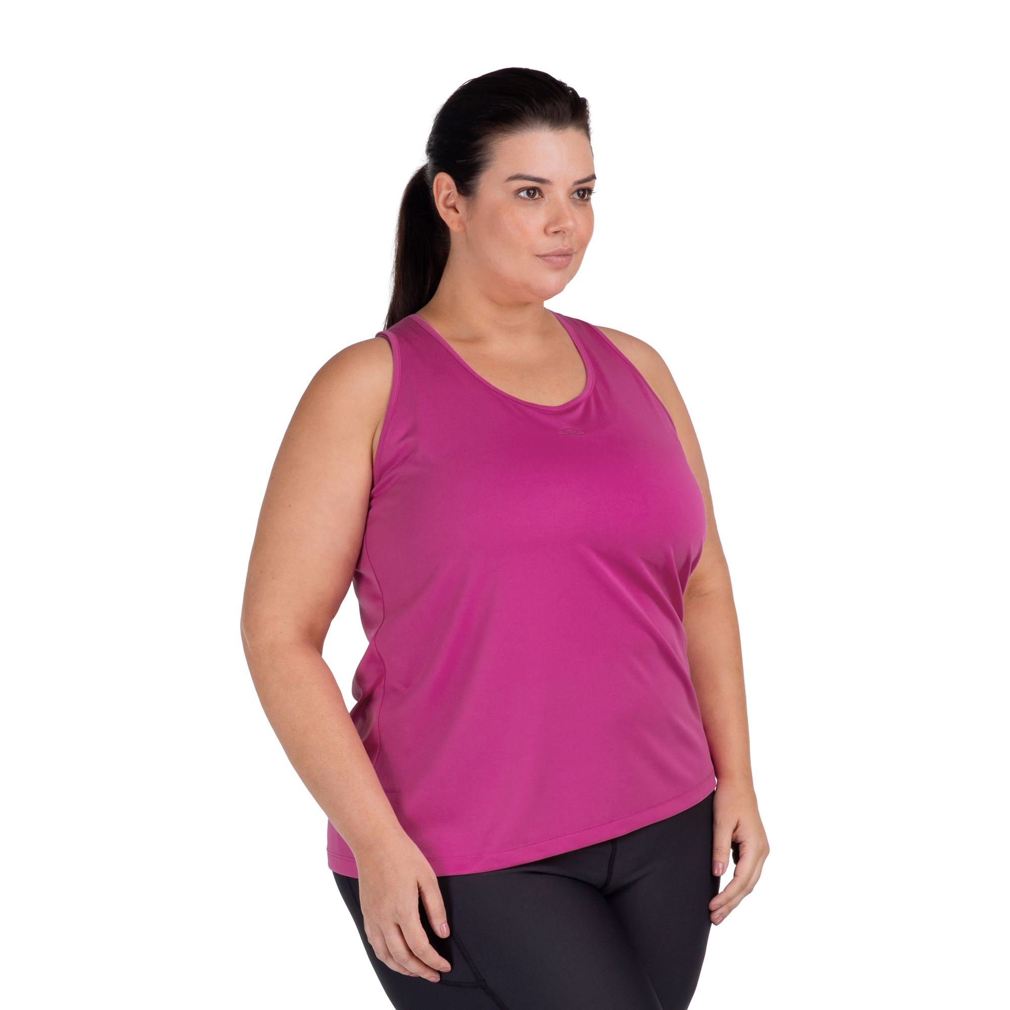 Regata Essential Olympikus Plus Size Roxo 2