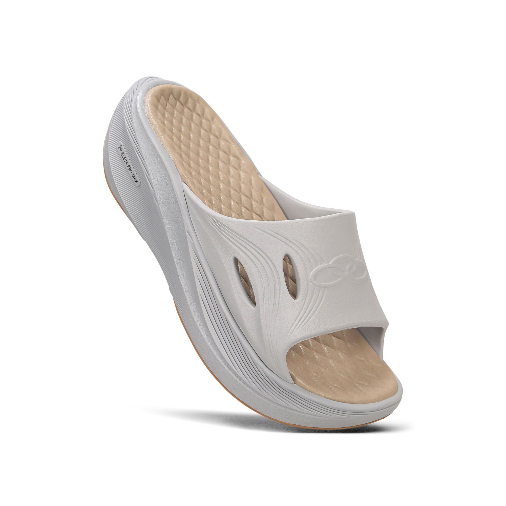 Chinelo Olympikus Pós Corre Cinza 2