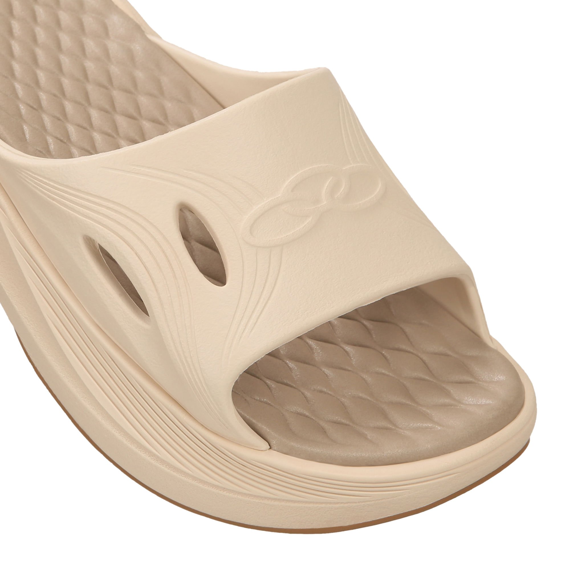 Chinelo Olympikus Pós Corre Bege 6