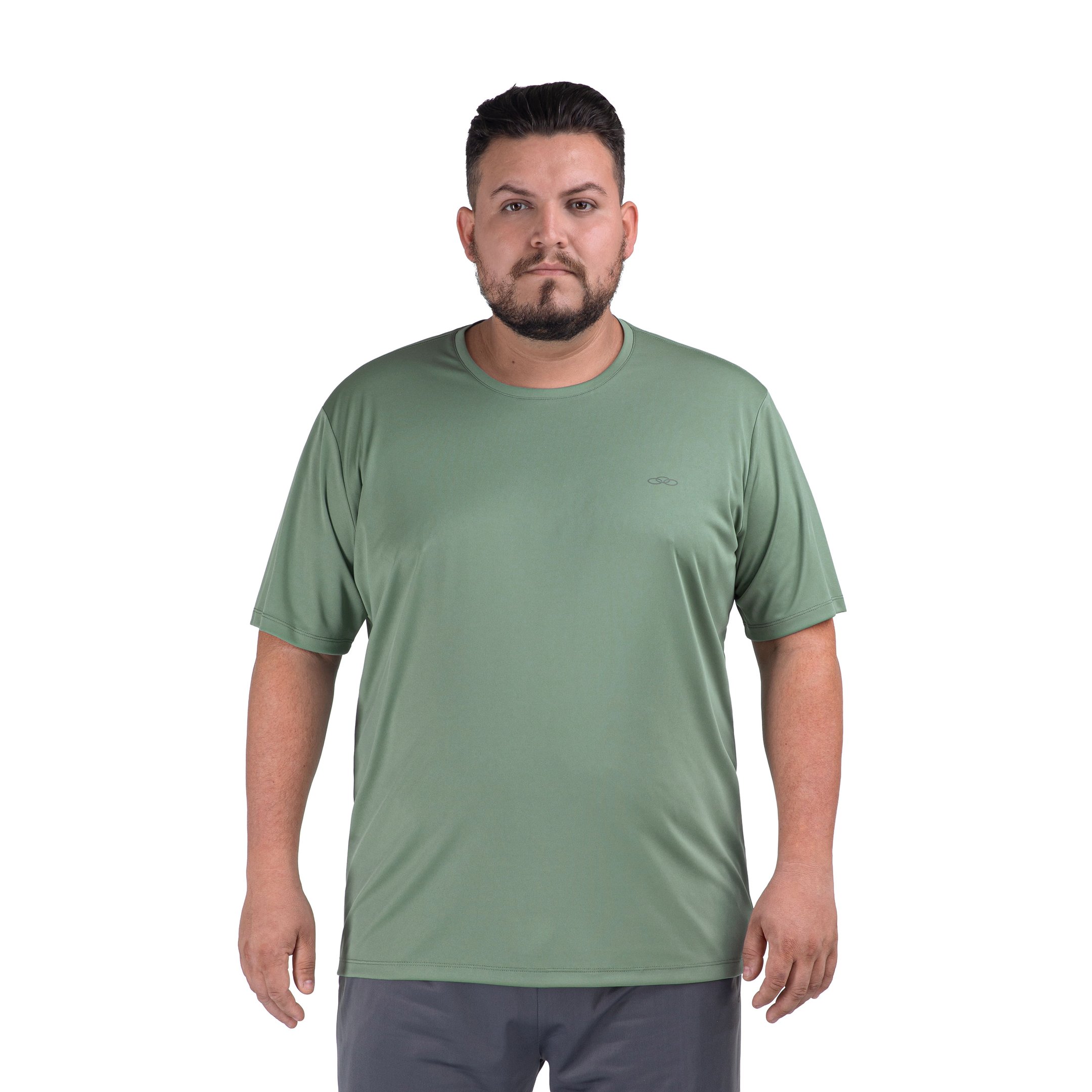 Camiseta Essential Manga Curta Olympikus Plus Size