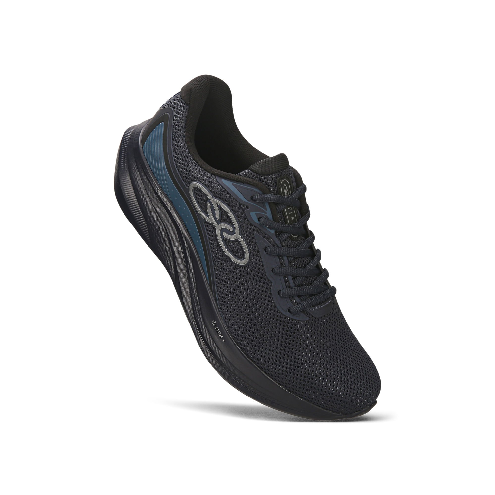 Tênis Olympikus Flexo Preto/Azul 2